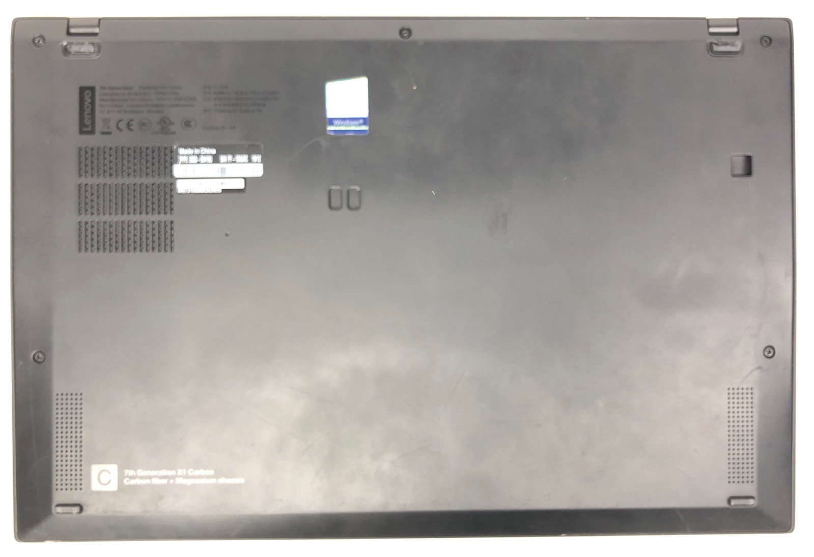 Lenovo ThinkPad X1 Carbon, Intel Core i7-8565U @1.80Ghz, 8GB RAM, NO SSD/OS