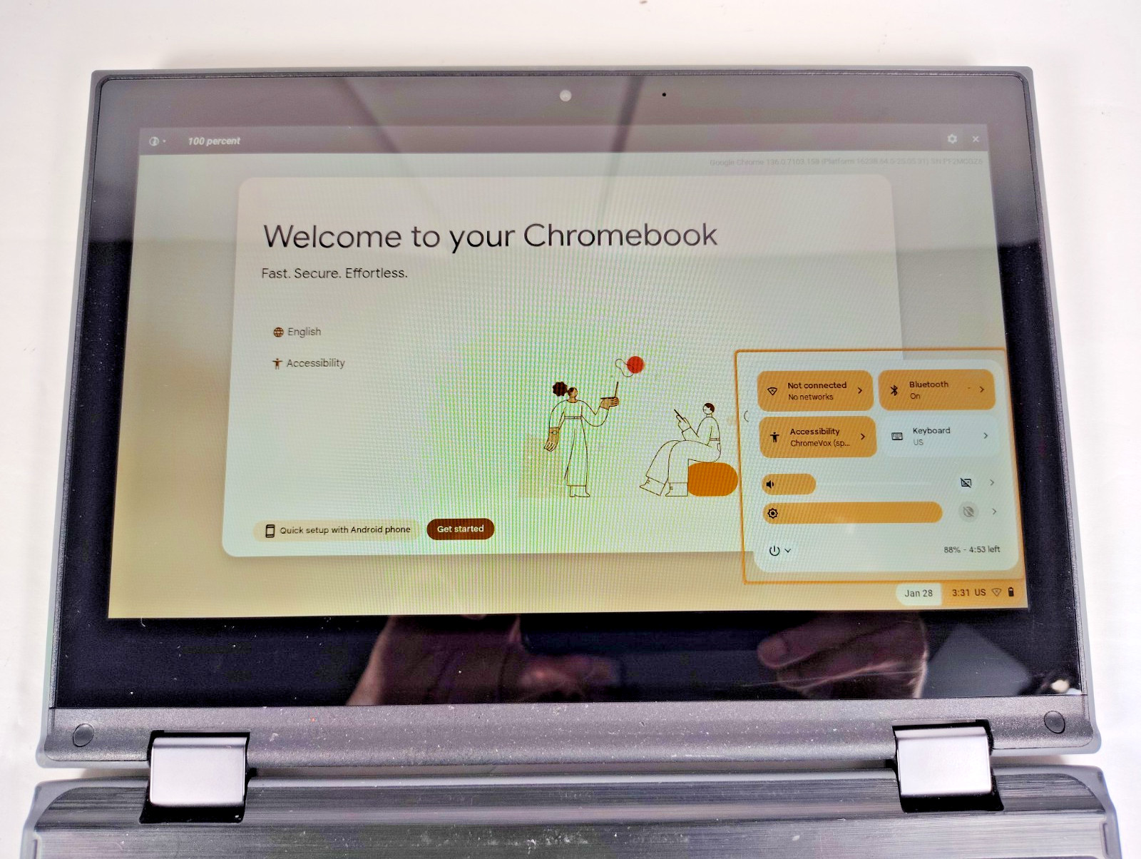 Lenovo Chromebook 300e 2nd Gen AST 82CE AMD A4 4GB RAM 32GB eMMC – FREE SHIPPING
