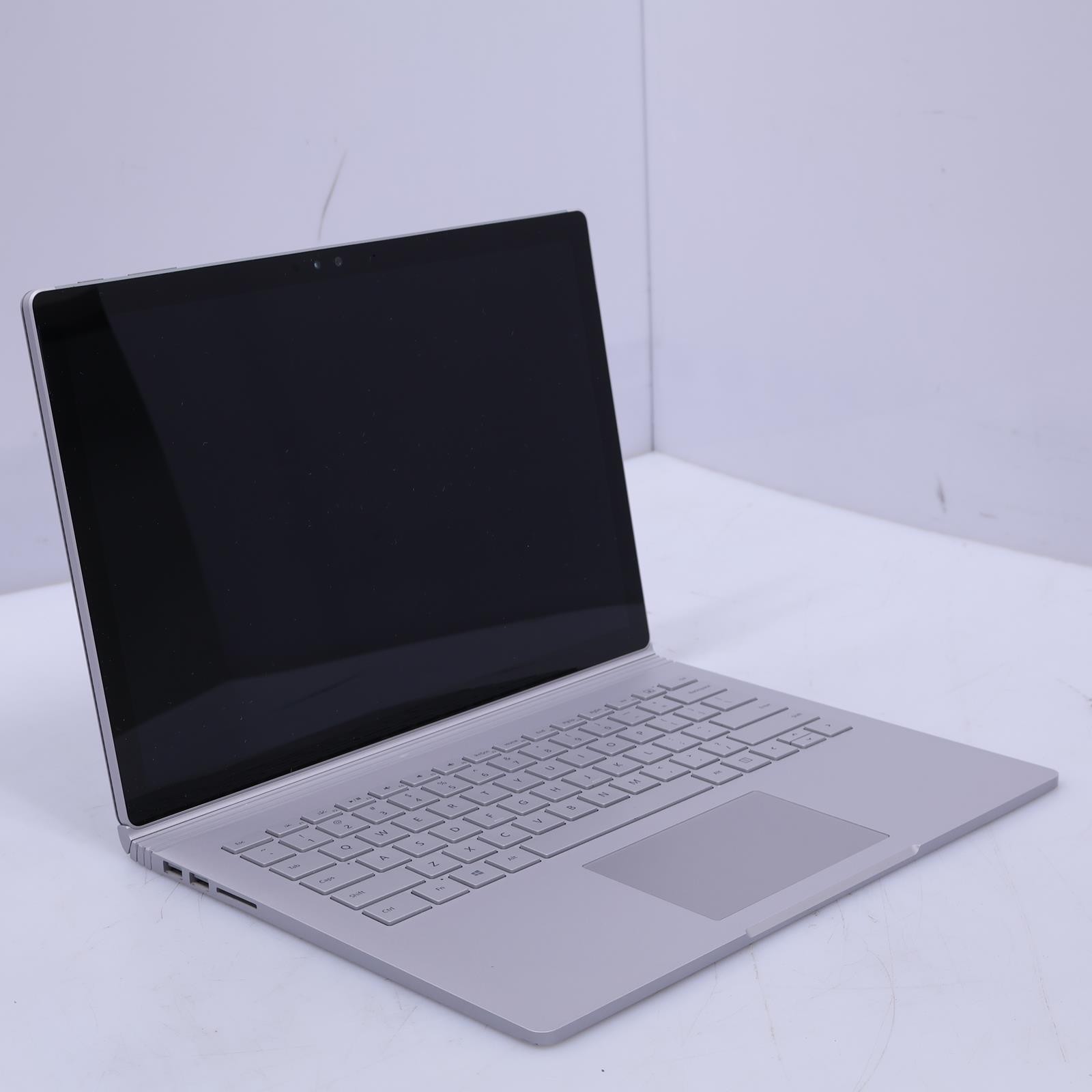 Microsoft Surface Book Intel i5 6th Gen 8GB 256GB NVME Windows 10 Pro No Battery