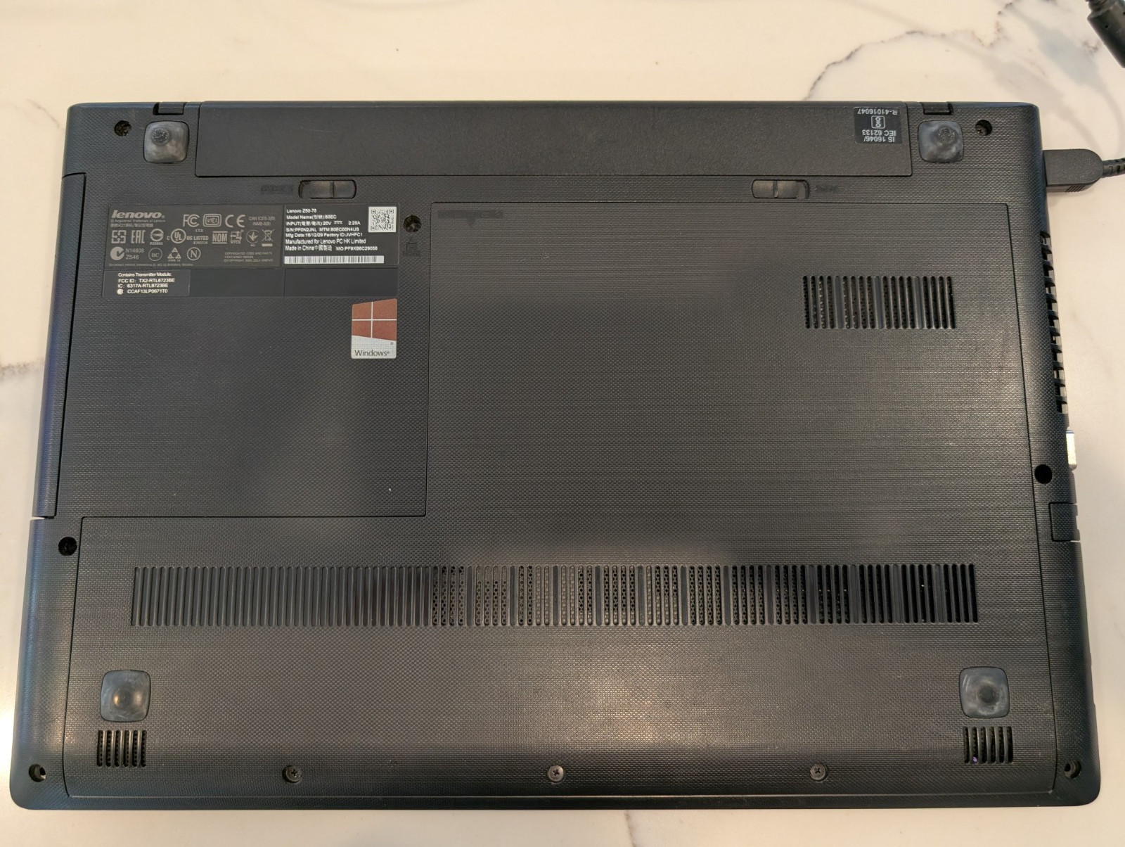 Lenovo IdealPad Z50-75 15.6″ Laptop AMD FX-7500 8GB Ram 256GB SSD DVD-RW BT4.0