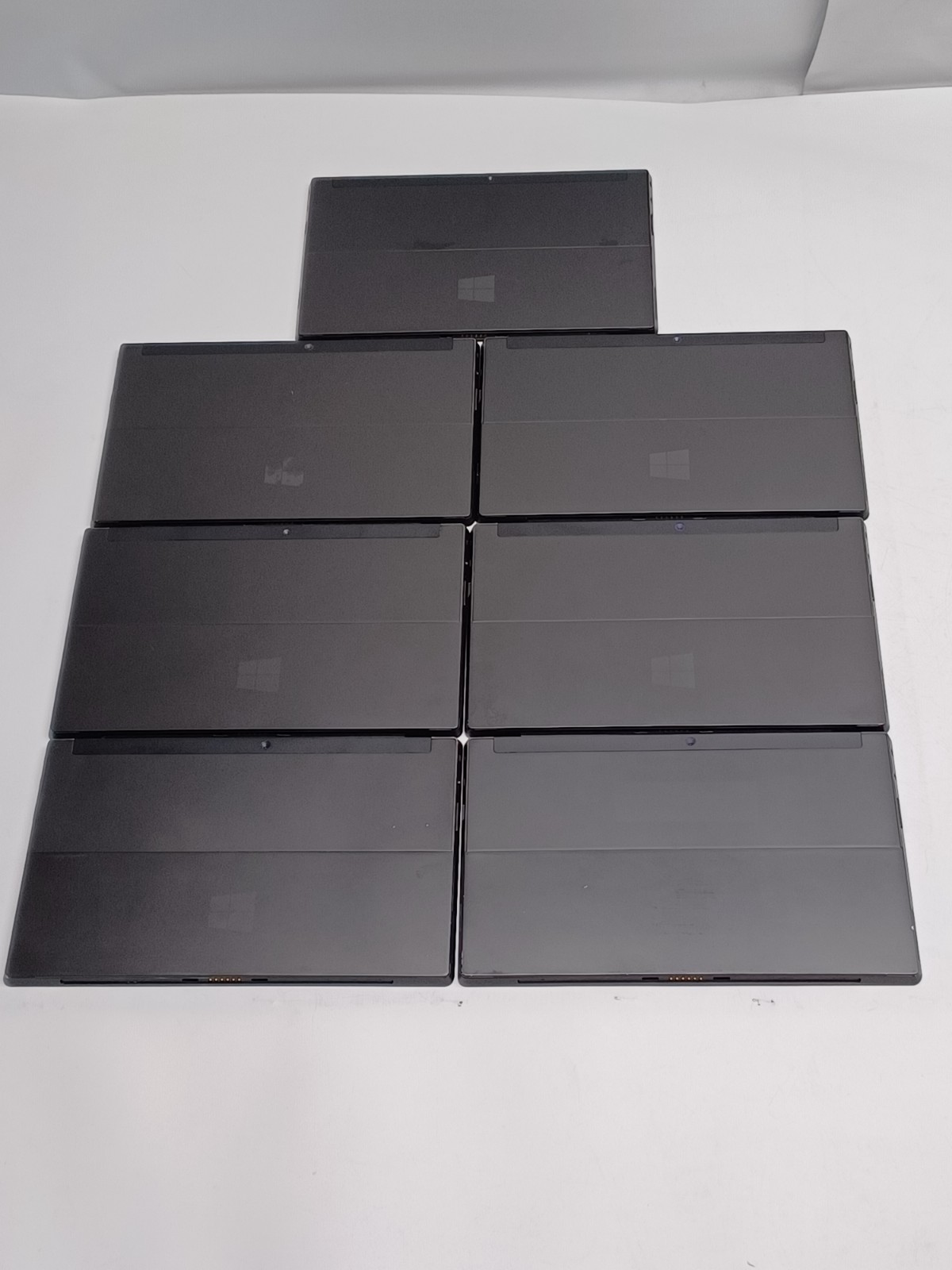 Lot of 7 damaged Microsoft Surface RT 1516 Tablets for parts/ repair