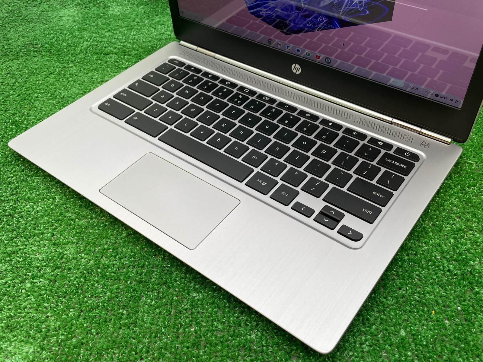 Used HP Chromebook 13 G1 Laptop Intel m7-6Y75 1.20GHz / 16GB RAM / 32GB SSD NT