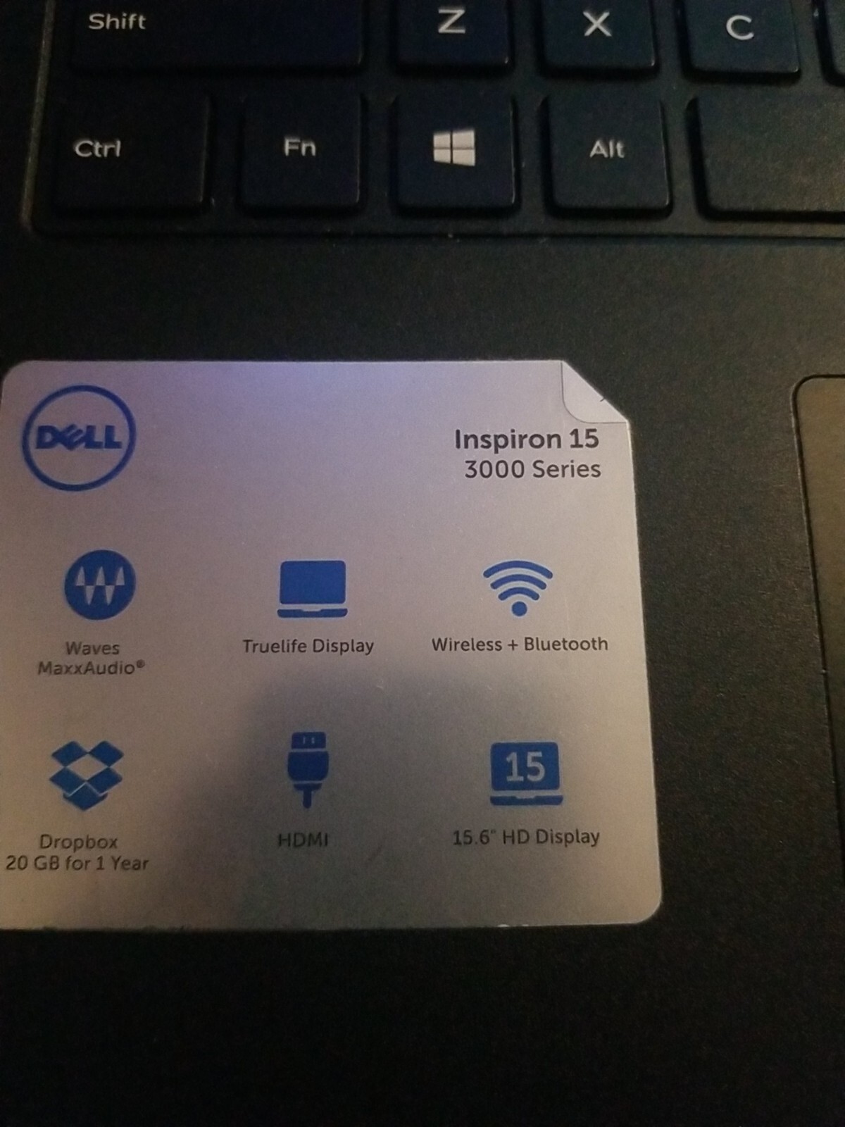 Dell Inspiron 15 3000, N3542, i3-4030 4 GB RAM, 500 HD. for part