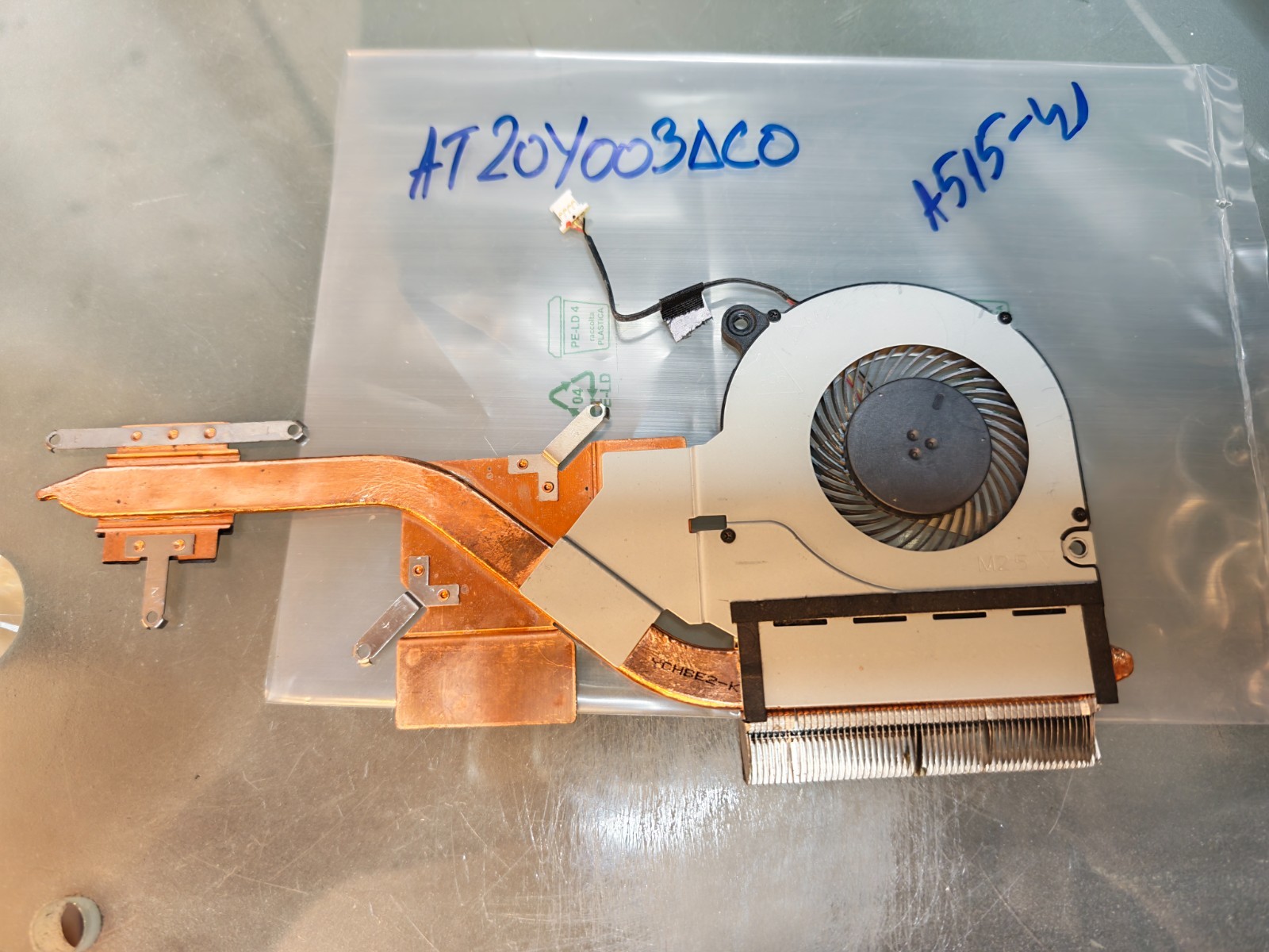 ACER A515-41 A515-51 HEATSINK FAN AT20Y003DC0 #