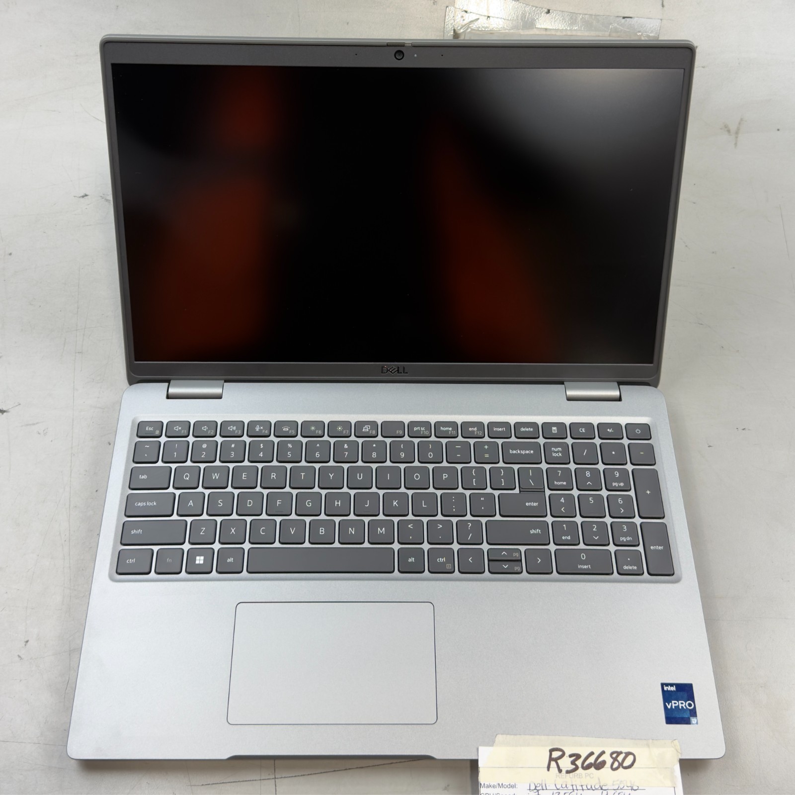 Dell Latitude 5540 i7-1355U / 12GB RAM / NO SSD -RL5046
