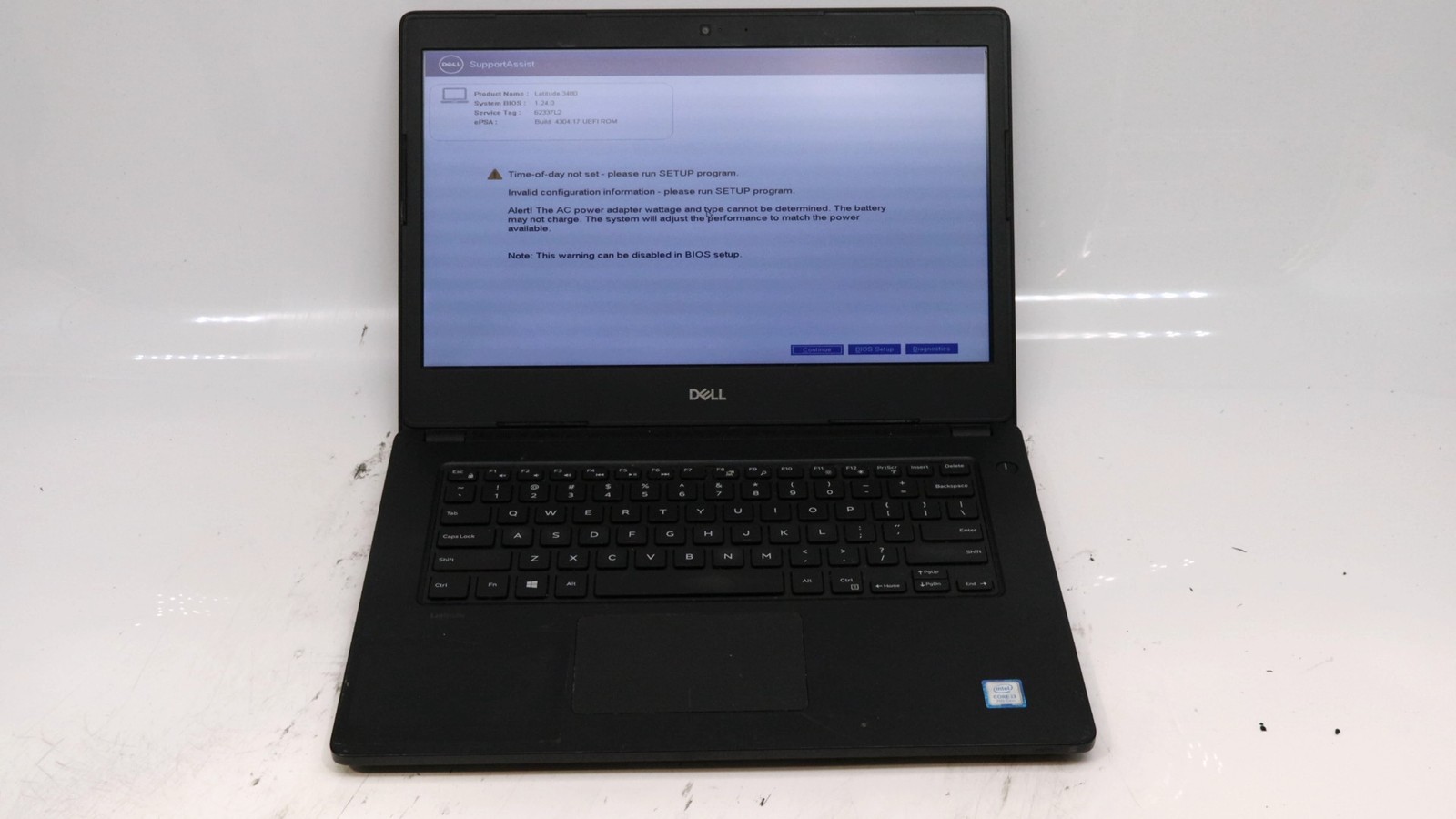 Dell Latitude 3480 14″ i3-7100u 12GB 256GB – Fair READ DESC