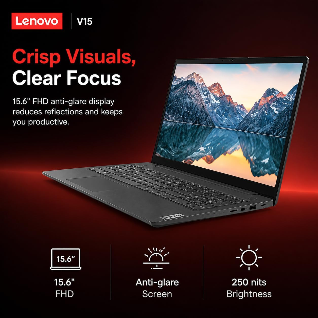 2026 New V15 Business and Student Laptop, Ryzen 3 7320U(Outperforms Intel I7-106