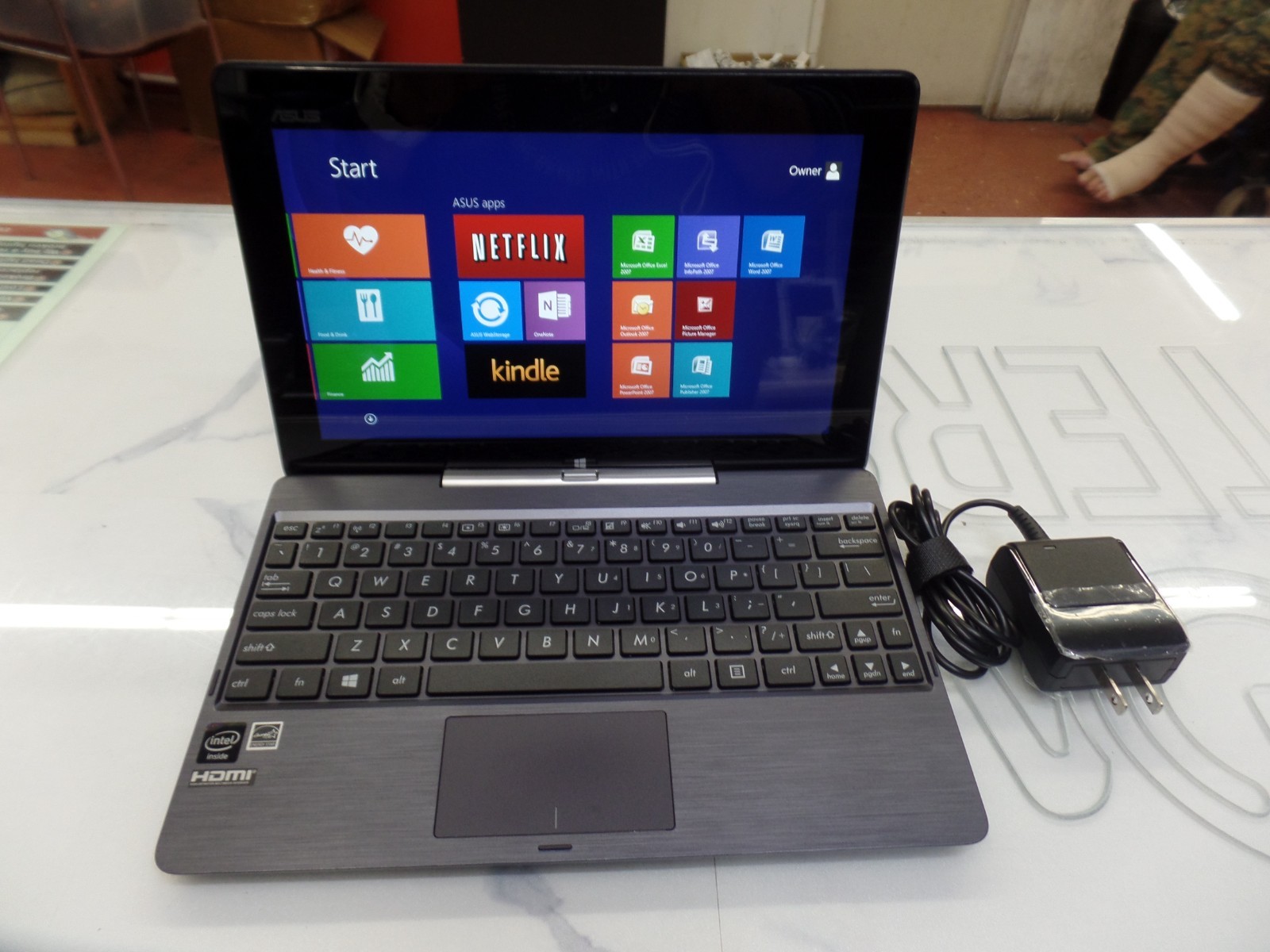 ASUS Transformer Book T100TA-B1-GR 1.33Ghz Z3775 2GB 32GB eMMC Touch 10.1″ MINT