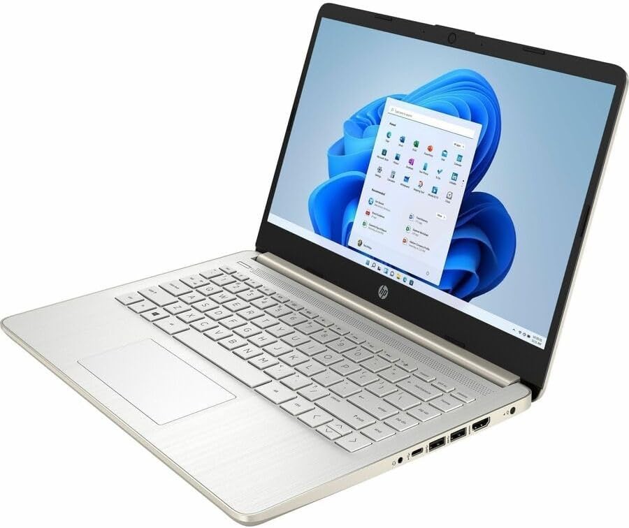 HP 14″ Touch Laptop, Intel N4500, 8GB RAM 512GB (64eMMC+512SSD) Win11 Office365