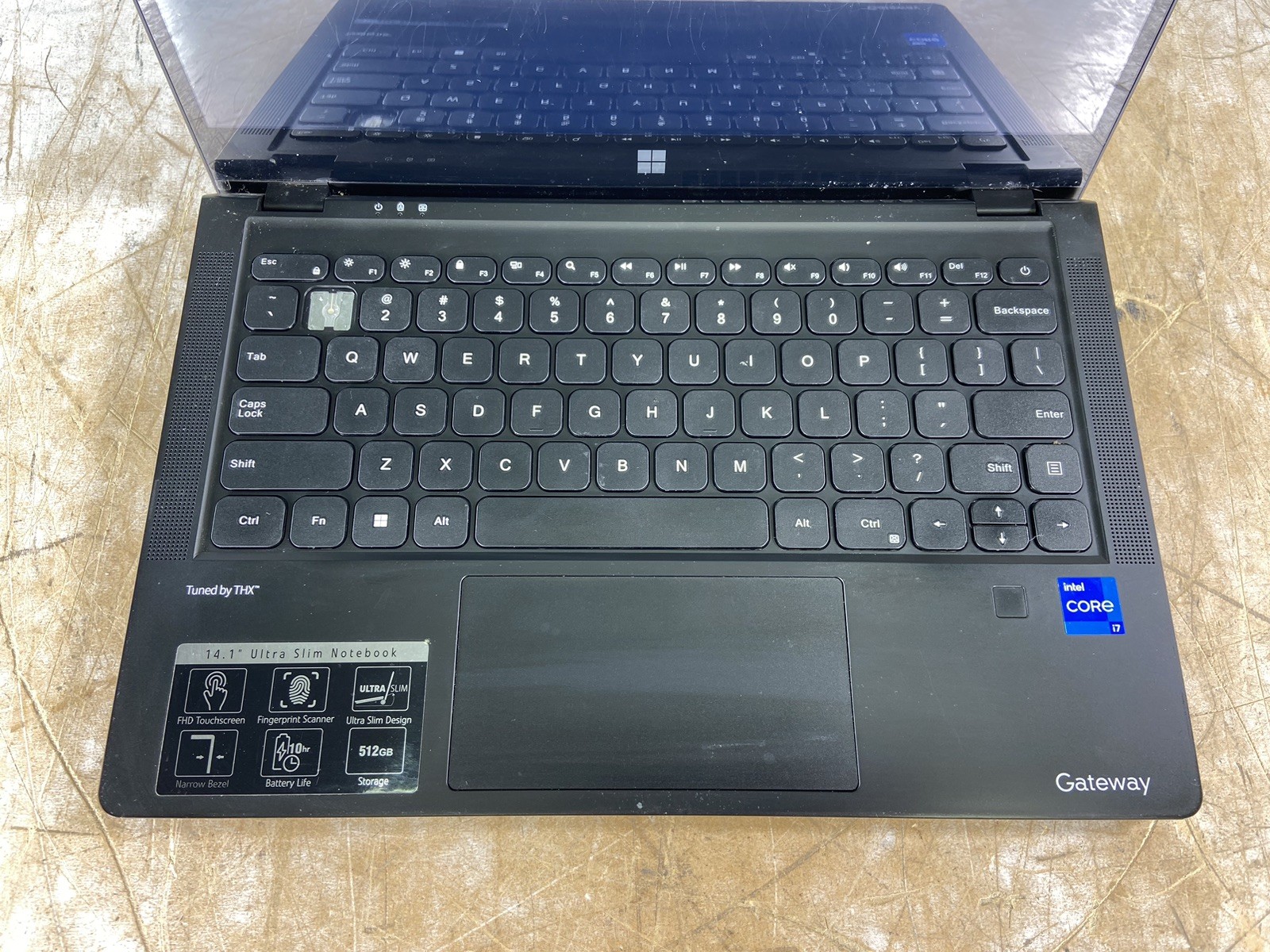GATEWAY GWTC71427-BK i7-1255U @ 1.20GHz, 8GB RAM, NO HDD/OS – (FOR PARTS)