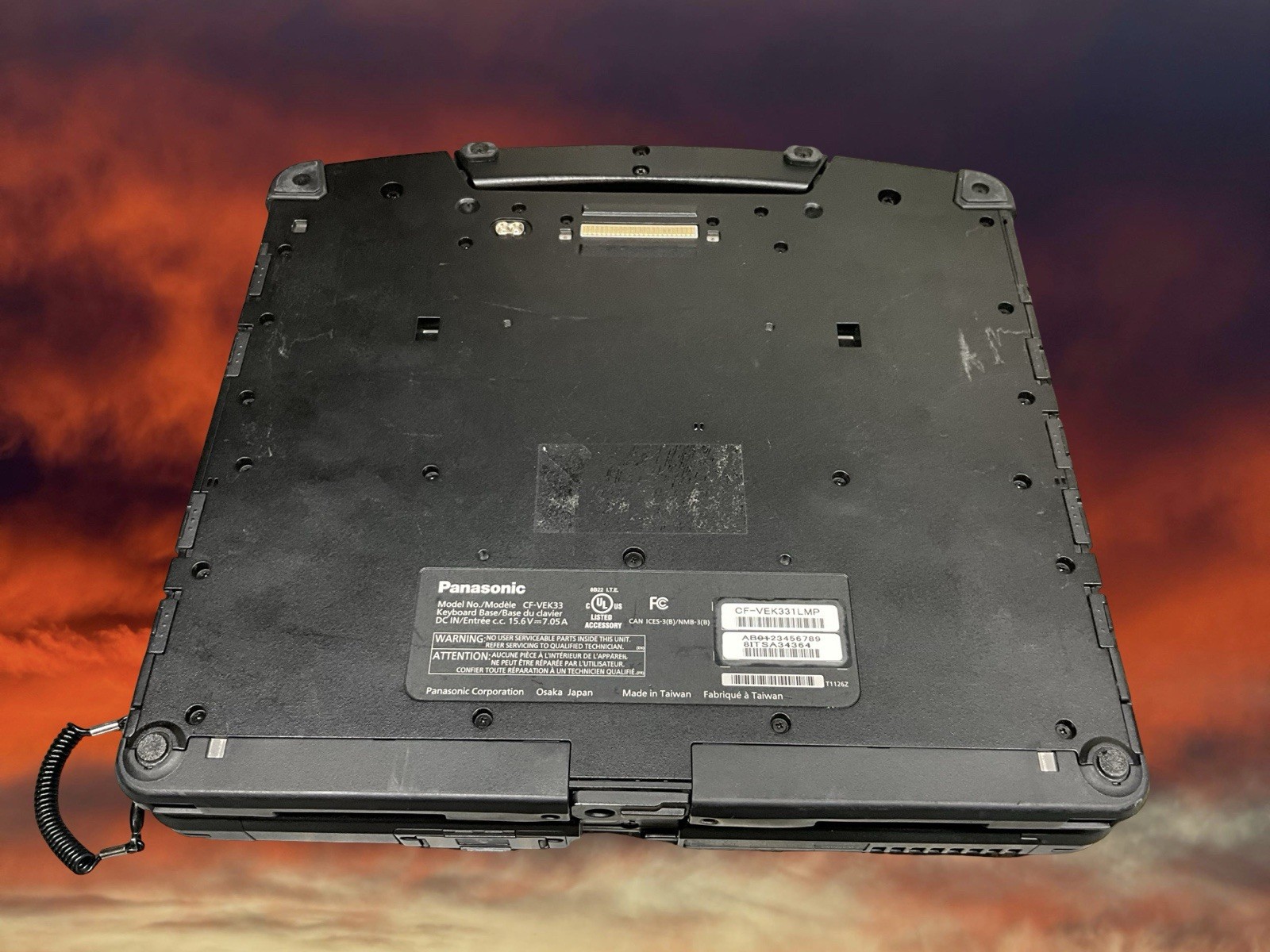 Toughbook Panasonic CF-33 I5-6300U 8GB RAM 256GB SSD Win11P W/CHARGER