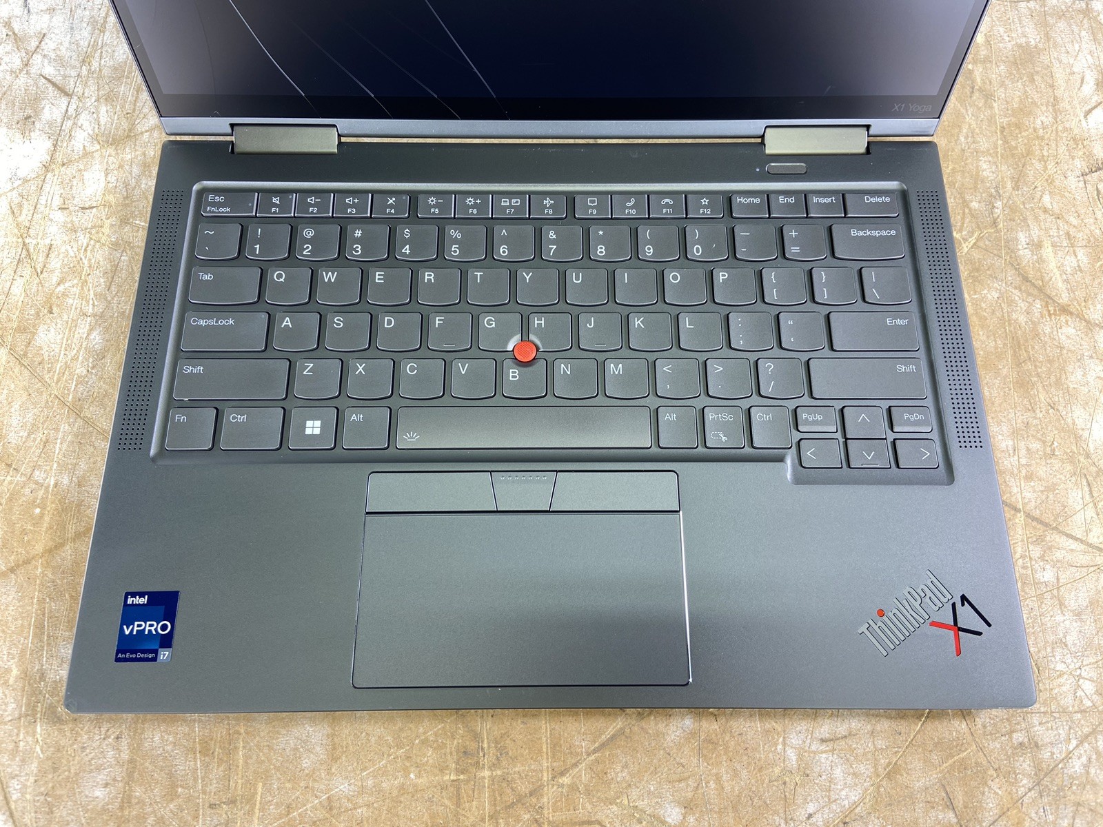 LENOVO THINKPAD X1 YOGA GEN 7 i7-1265U @ 1.3GHz, 32GB RAM, NO HDD/OS – (PARTS)
