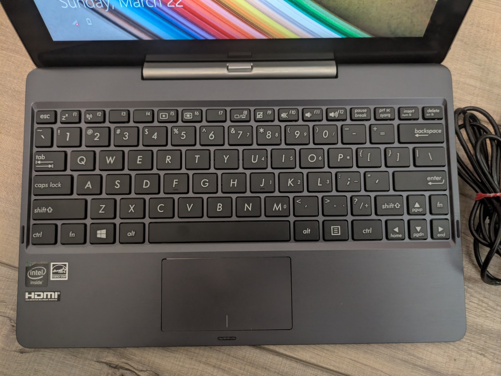 Excellent ASUS Transformer T100TA-B1-GR 1.33Ghz Z3775 2GB 32GB eMMC Touch 10.1″