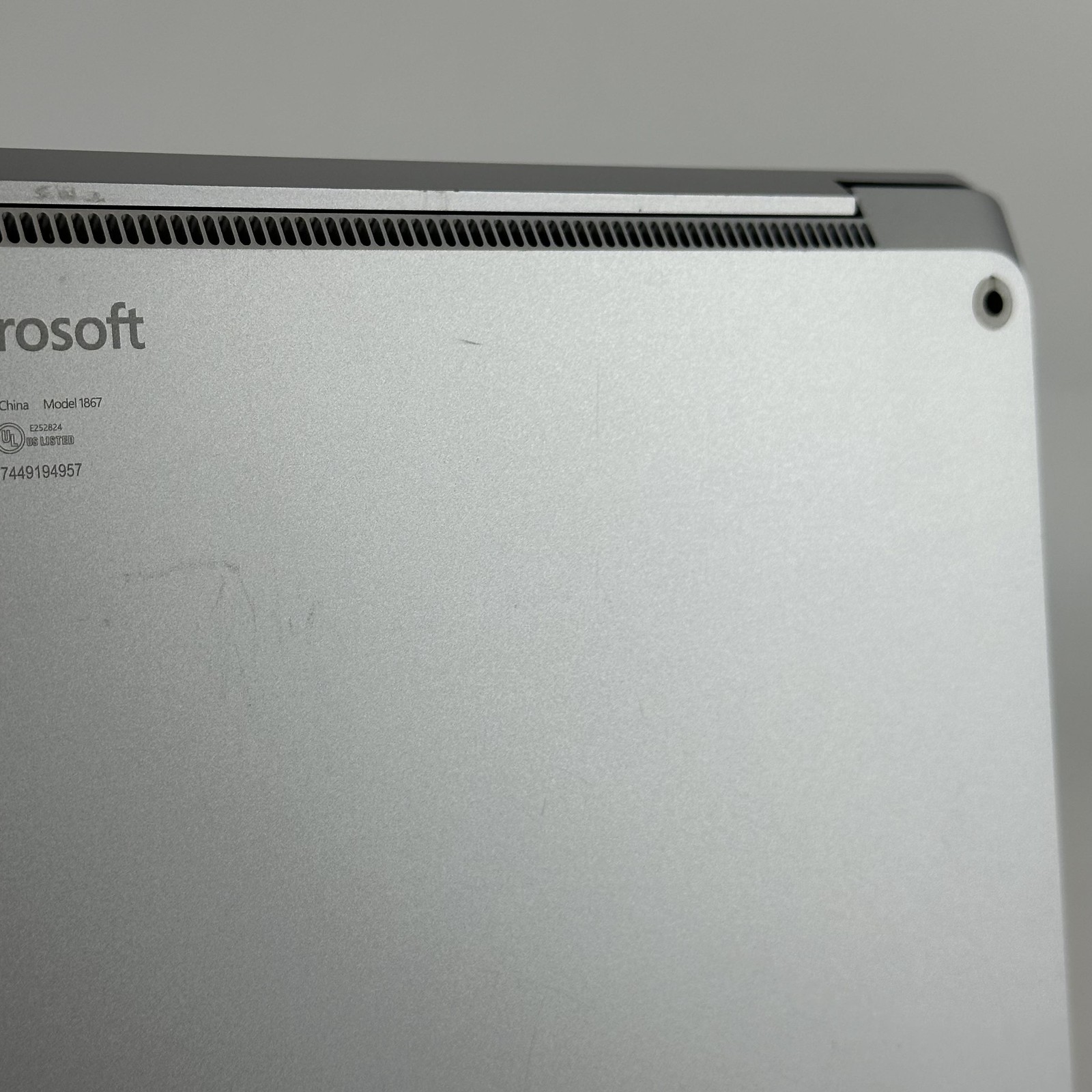 Microsoft Surface Laptop 3 13.5 2K TOUCH i7-1065G7 1.30GHz 16GB 512GB SSD Good