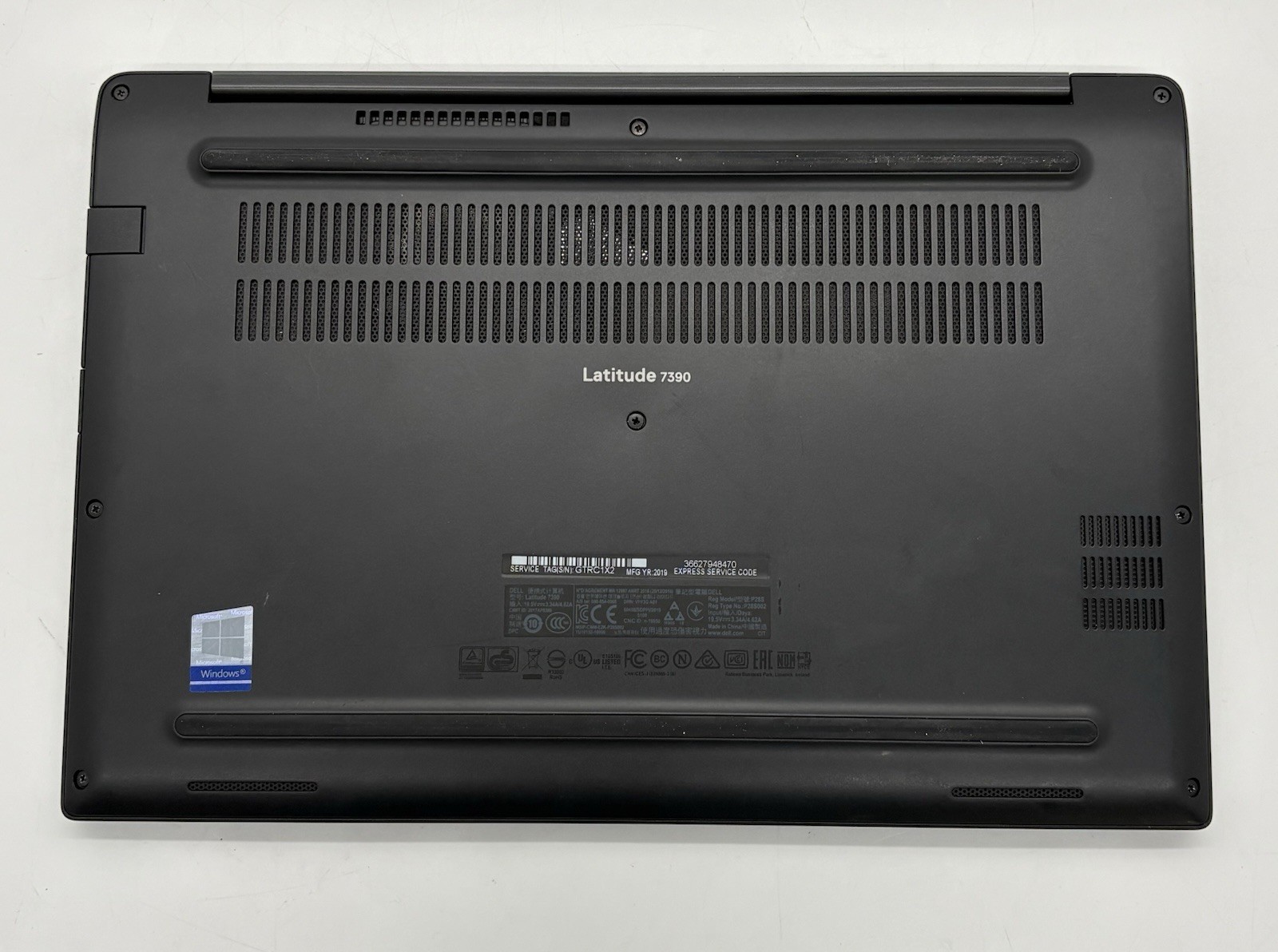 Dell Latitude 7390 i7-8650U 1.90GHZ 16GB RAM 512GB SSD WIN11Pro One dead pixel