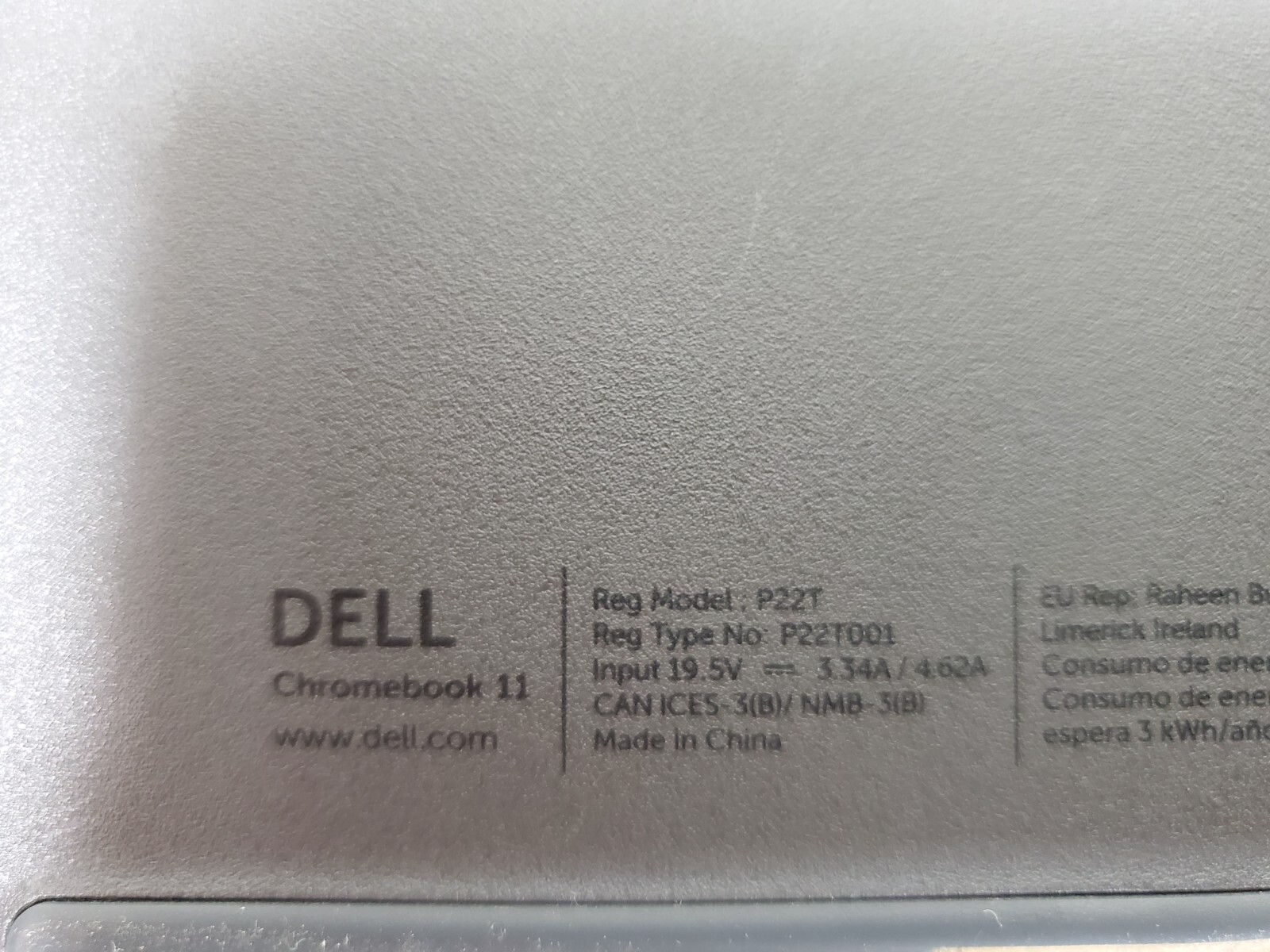 Dell Chromebook 11.6 inch (16GB, Intel Celeron, 2.16 GHz, 2GB) Laptop – Black –