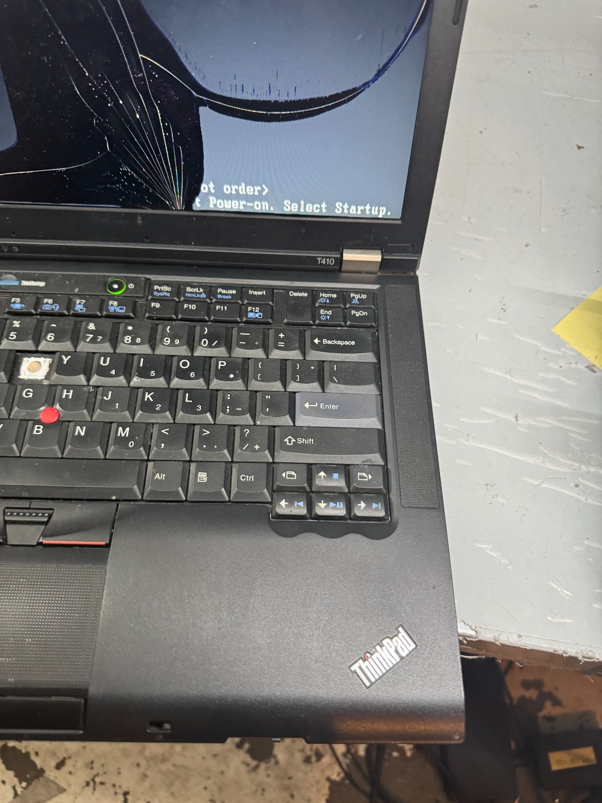 Lenovo T410 Intel Core I5 Laptop For Parts/Repair #5451