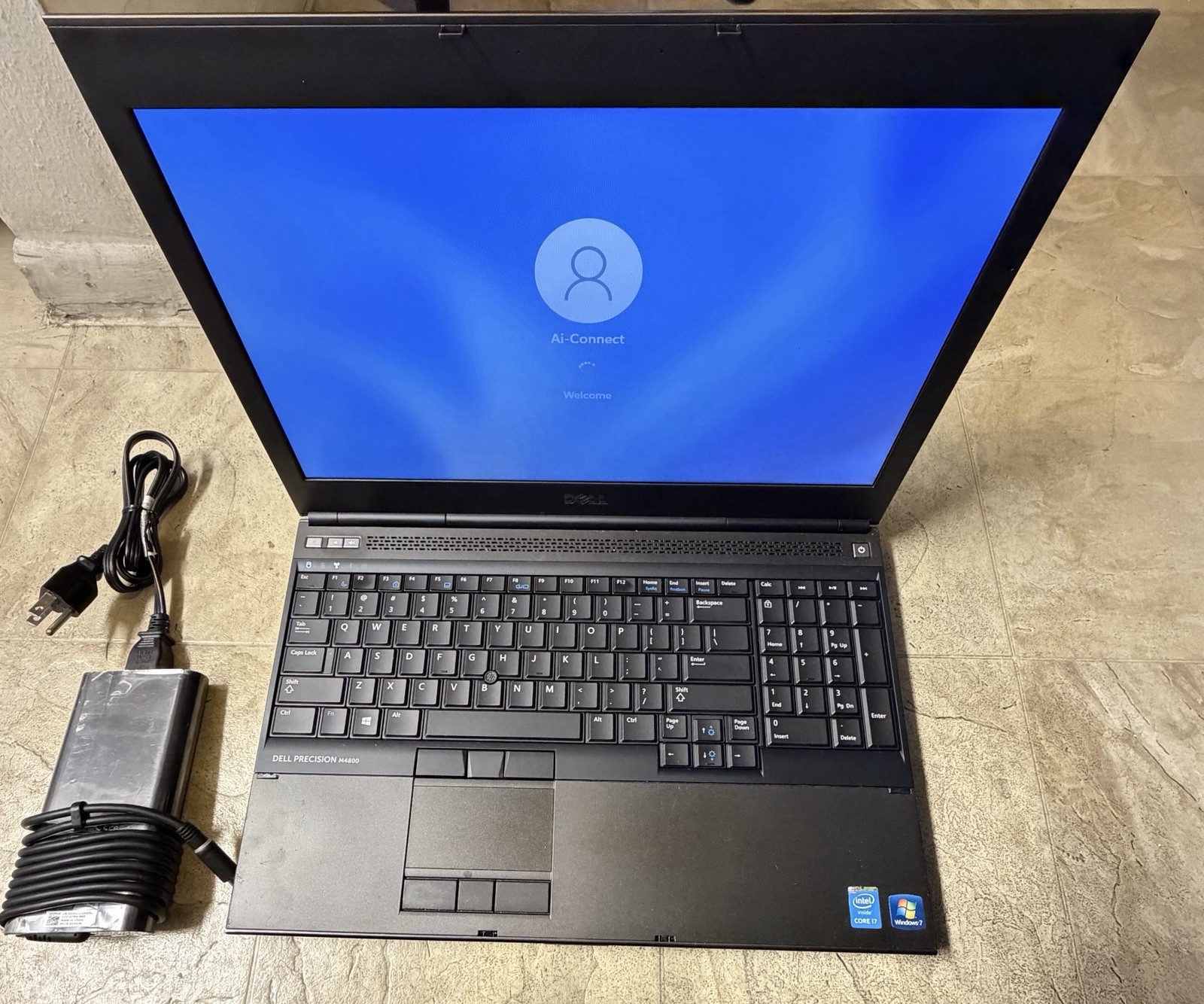 Dell Precision M4800 15″ I7-4800M-256GB+500GB -16GB / Windows 11 Pro 64bit