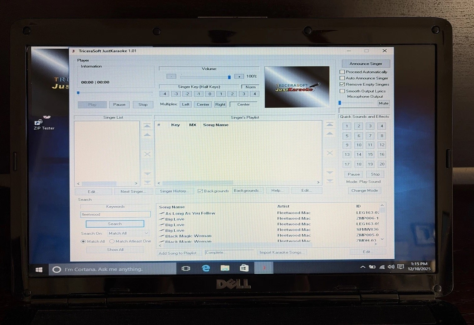 Karaoke System 232,000 songs-Dell Latitude Laptop 11.6” 8GB RAM 128GB SSD Intel