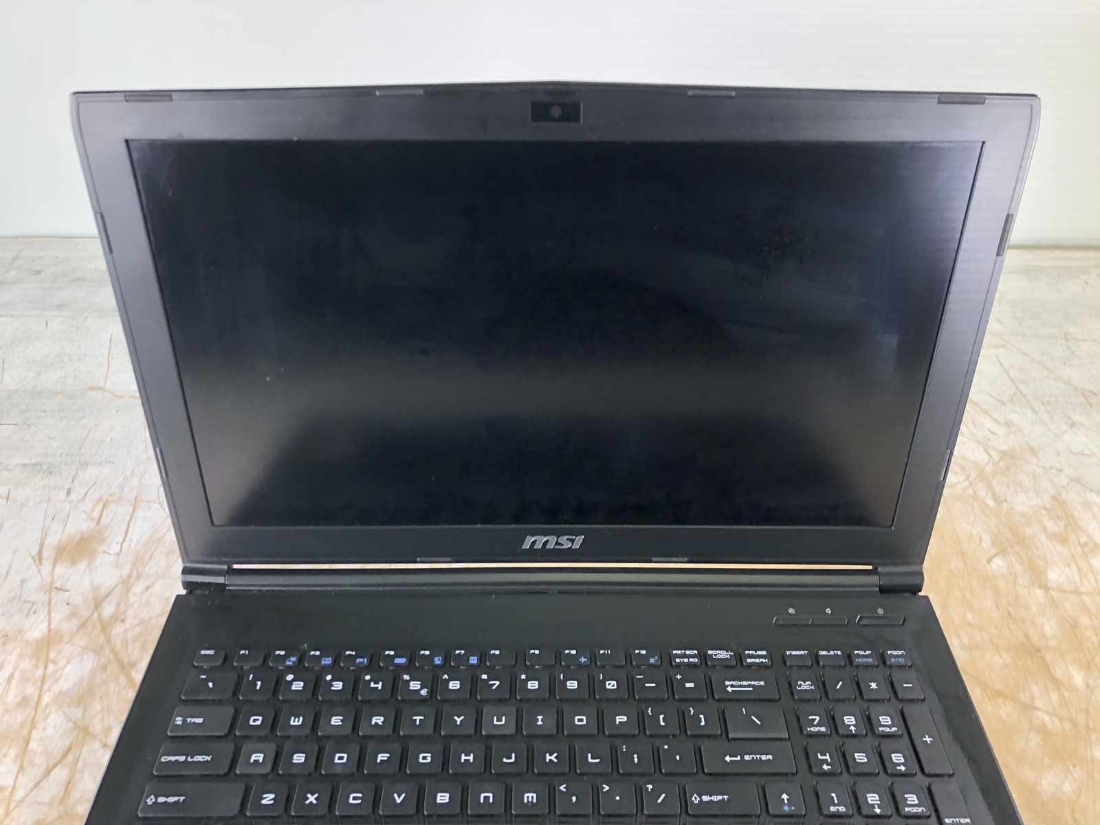 MSI MS-16J9 I5-7300HQ @ 2.50GHz, 16GB RAM, NO HDD/OS