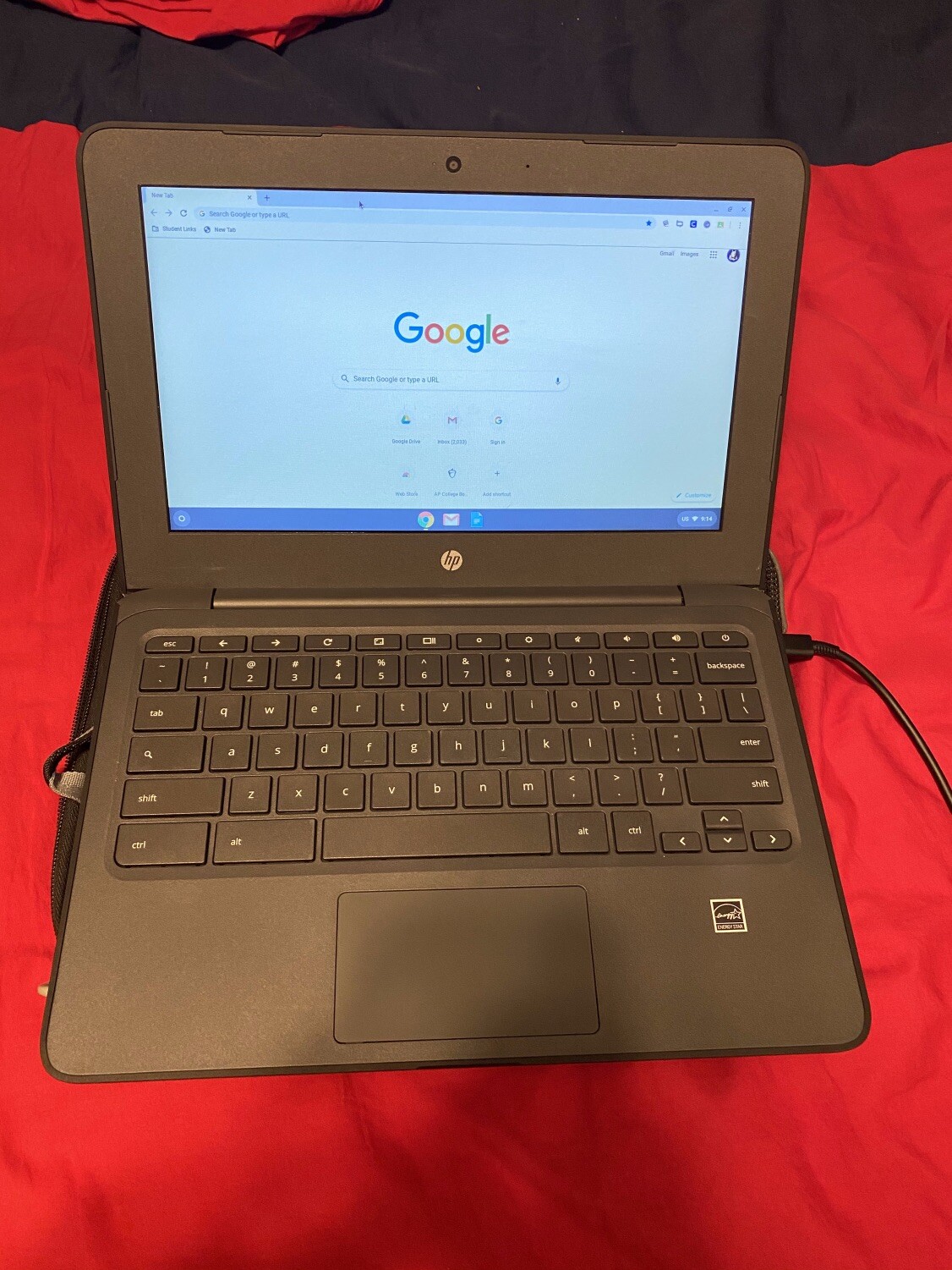 HP Chromebook 14-db0020nr 14 in (32 GB eMMC, AMD A4 Dual-Core, 2.50 GHz, 4…