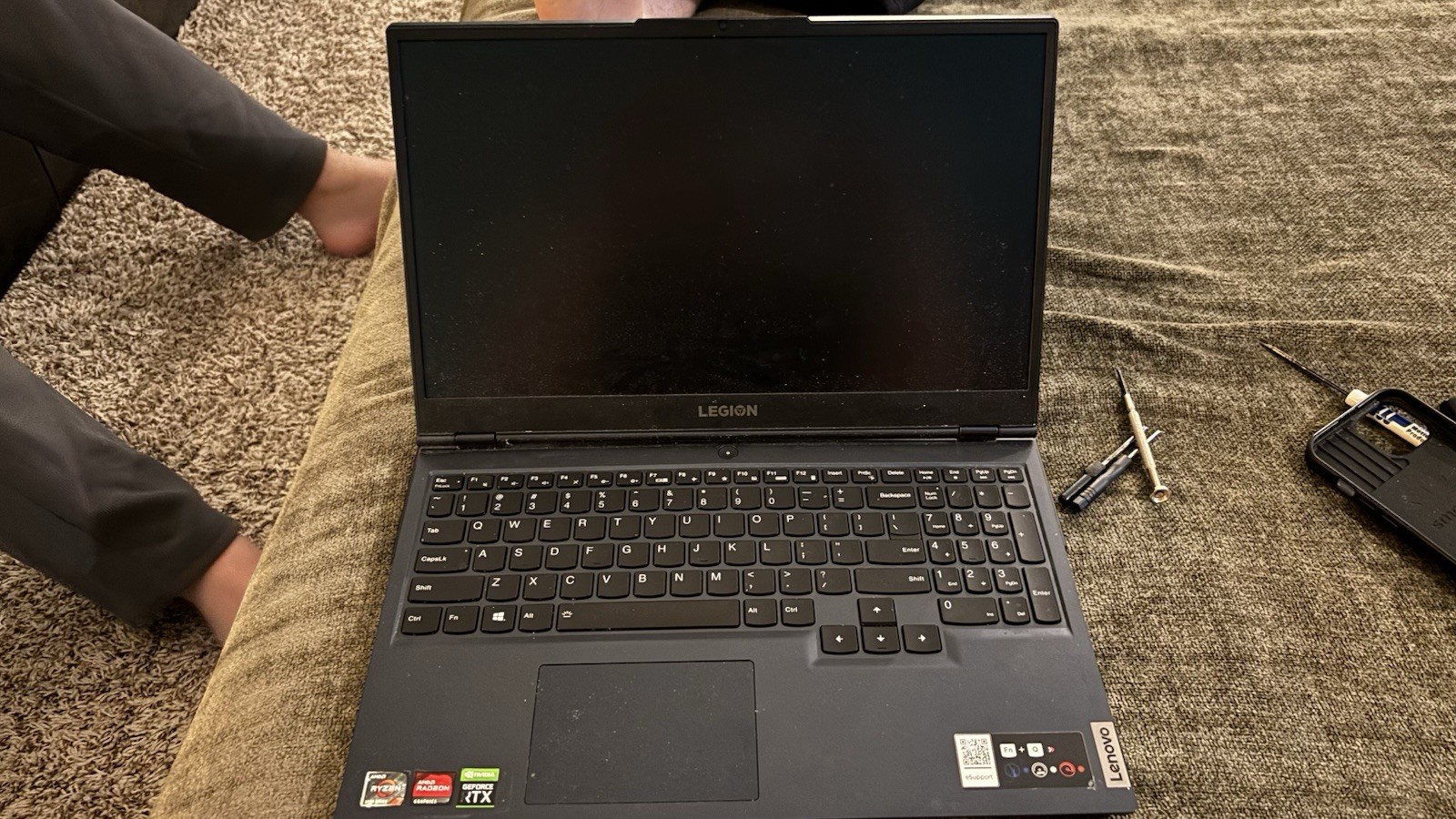Lenovo Legion 5 15ACH6 Gaming Laptop 15.6” 165Hz Ryzen 7 5800H RTX 8GB