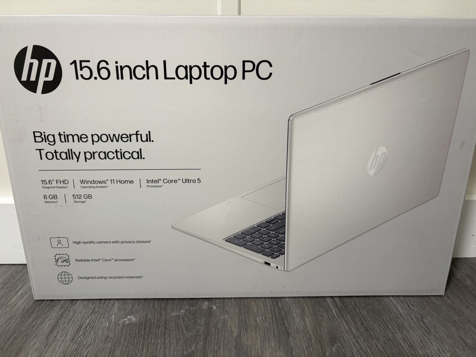 🔥 HP 15.6″ FHD IPS Touch Intel Ultra 5-255U/8GB/512GB Silver Laptop 15-fd2050wm