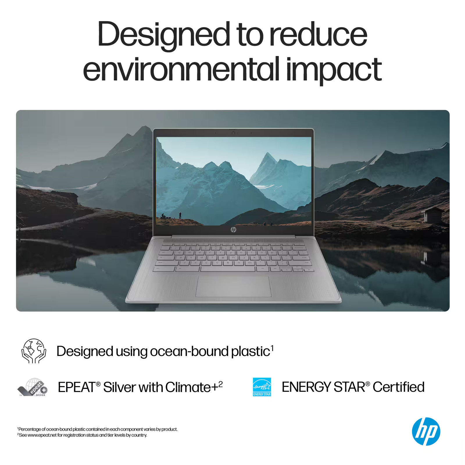 HP CHROMEBOOK 14″ HD LED INTEL CELERON N4500 4GB OB RAM 64GB EMMC Chrome OS