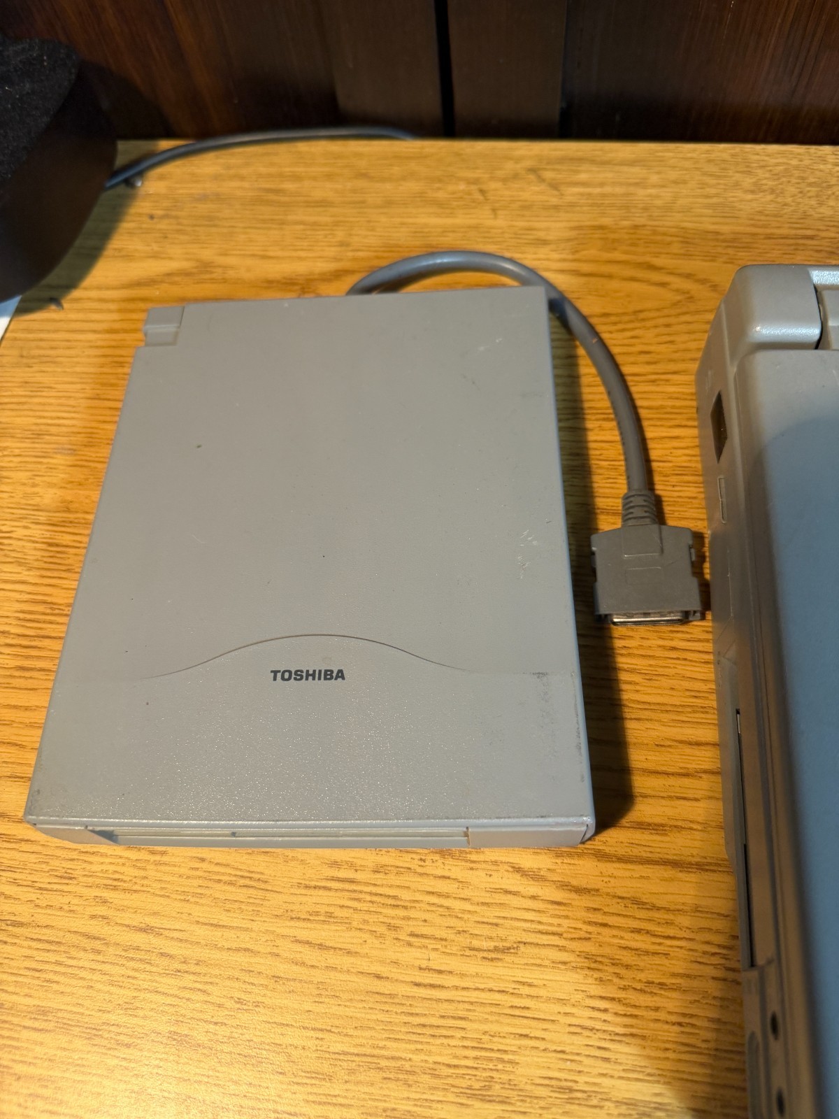 Vintage Laptop Toshiba Satellite Pro 405CS & FDD Case Floppy AS-IS For Parts