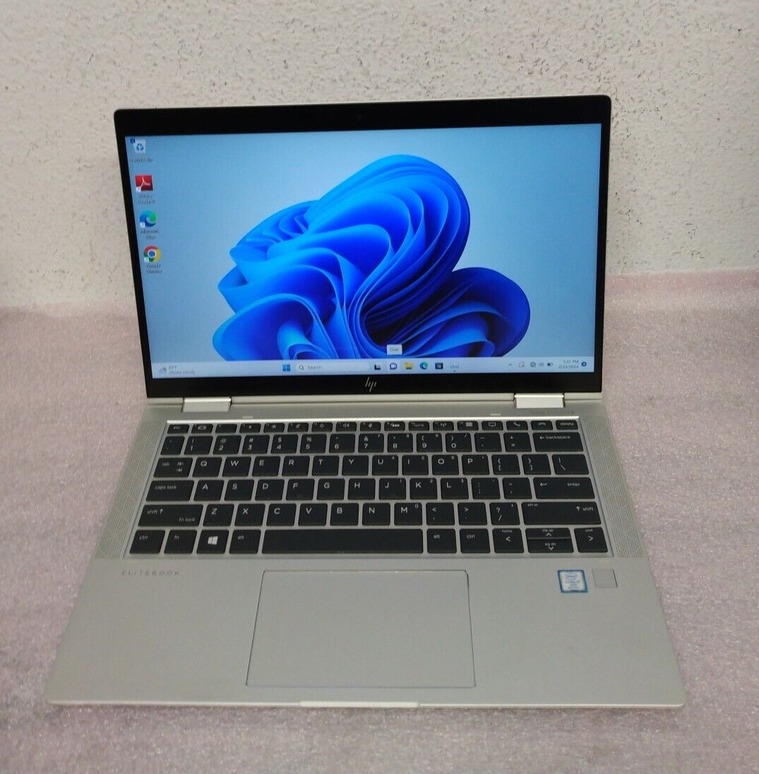 HP EliteBook x360 1030 G4 13.3″ TOUCH Intel i7-8665U 1.9GHz 16GB 256GB SSD Win11