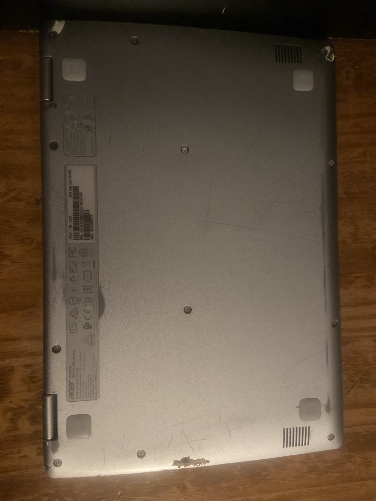 Acer Chromebook Spin 311 32GB Convertible Touchscreen Laptop N17Q8 CP311-2H 11.6