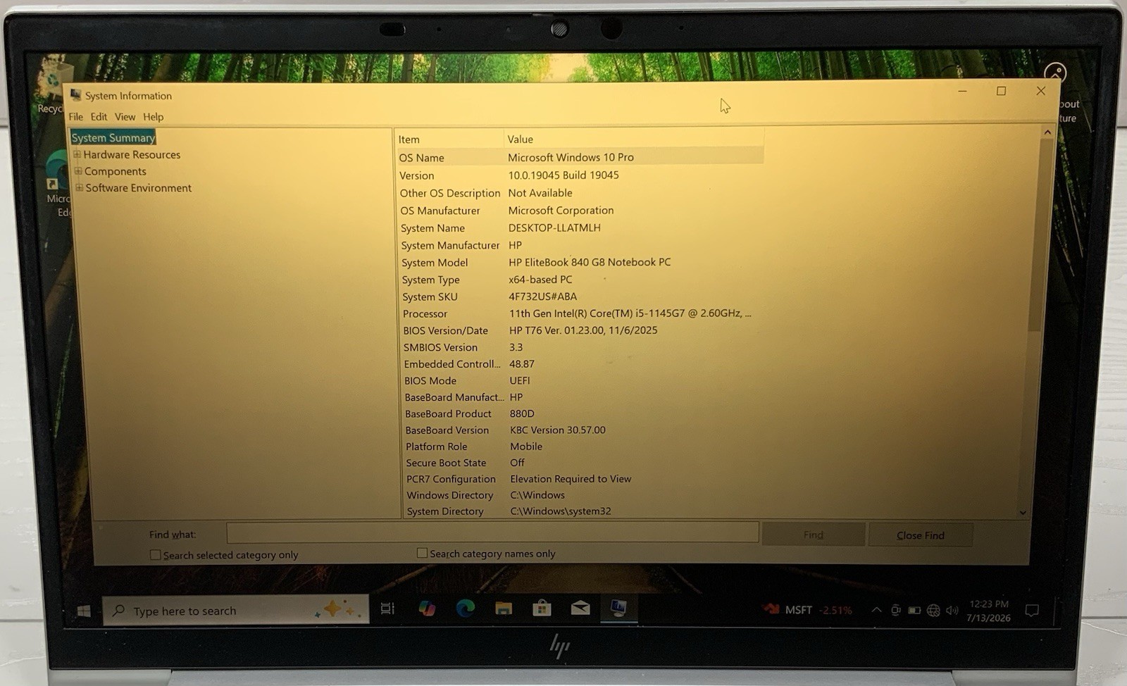 HP EliteBook 840 G8 | i5-1145G7 | 16GB RAM | 512GB SSD | WIN 10 PRO