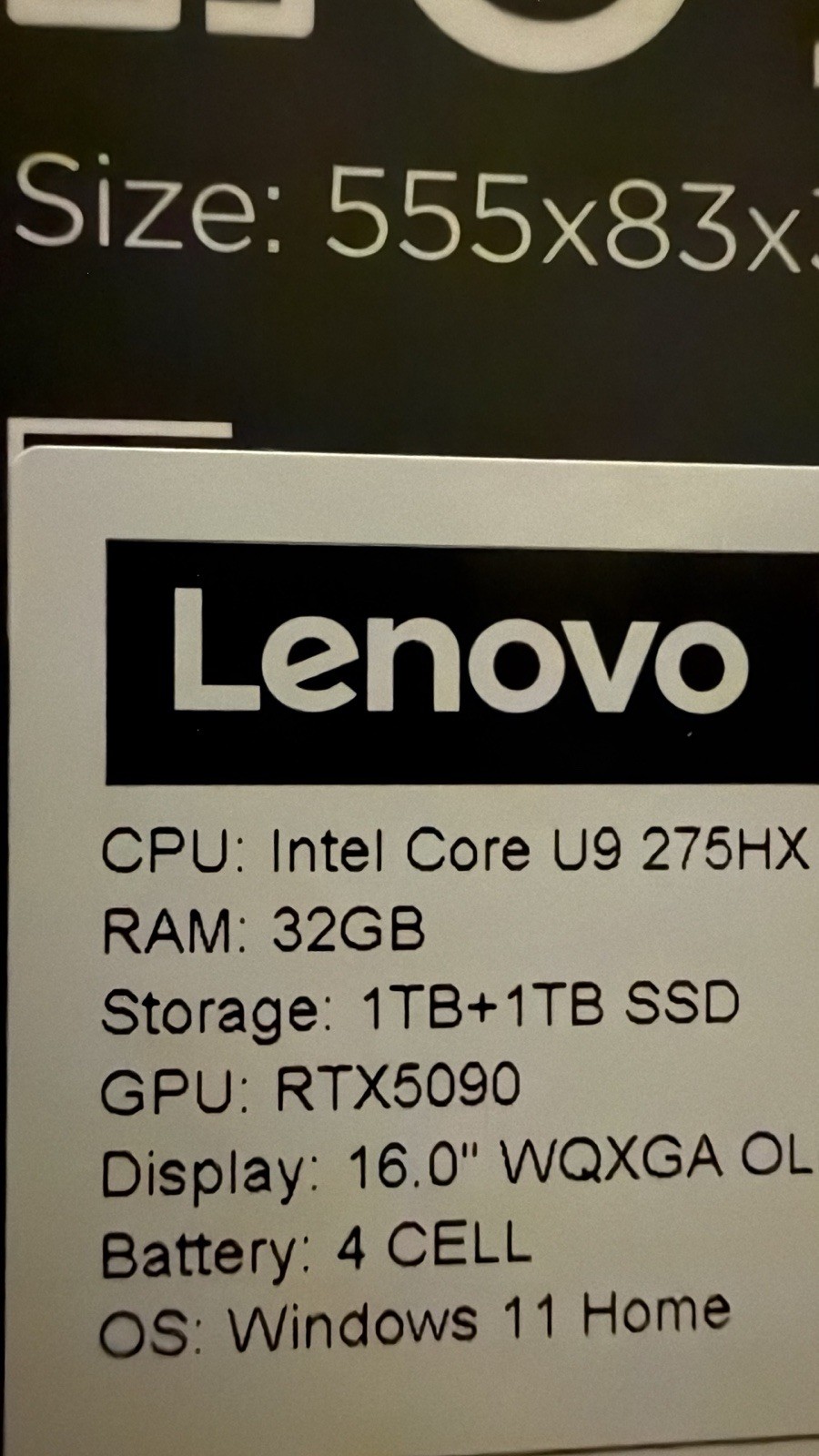 Lenovo Legion 7i Pro