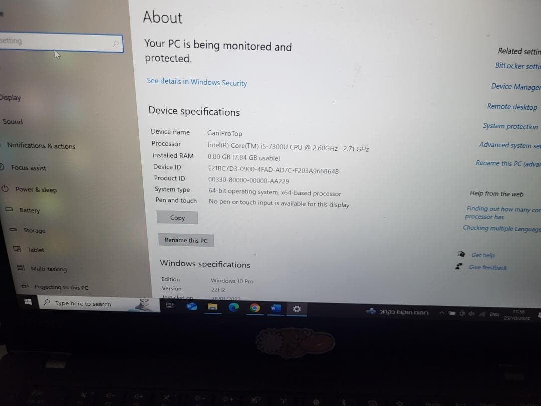 Lenovo ThinkPad T470 Laptop Intel Core i5 8GB RAM Windows 10 Pro USA Keyboard