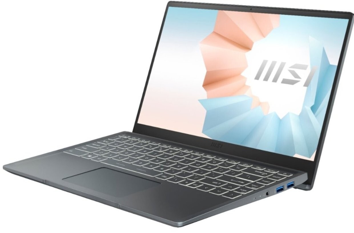 MSI Modern 14 inch (128GB, Intel Core i3 10th Gen., 4.10GHz, 8GB)…