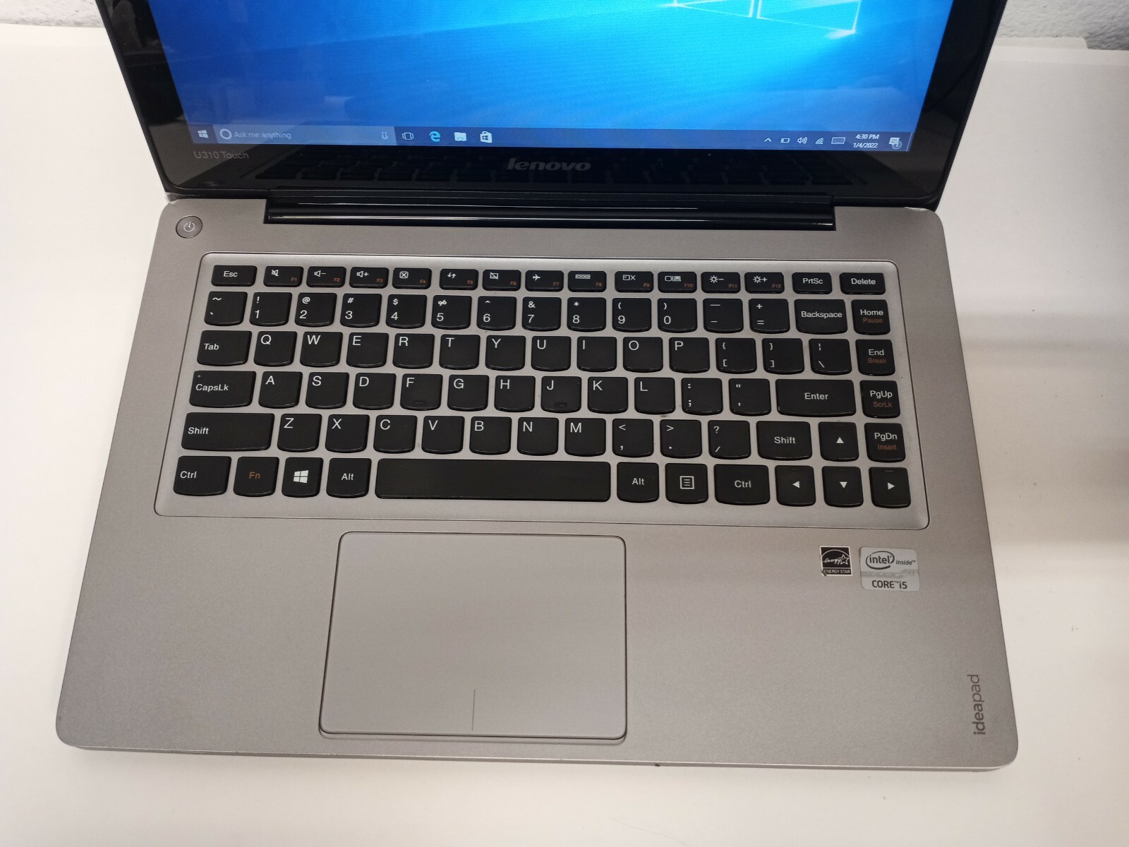 Lenovo IdeaPad U310 TOUCH 13.3″ Intel Core i5-3337U 1.8GHz 4GB 500GB HD BT Win10