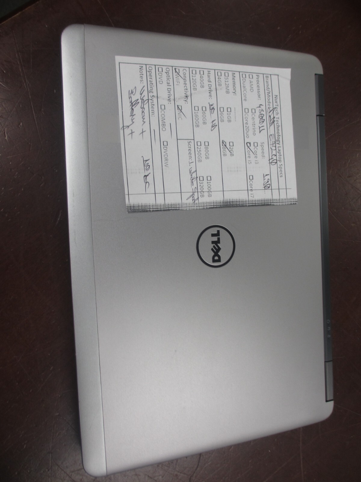 Dell Latitude E7240 I5-4300U 1.90GHz 8GB Web-Cam Laptop [NO AC/HDD/OS]*screen