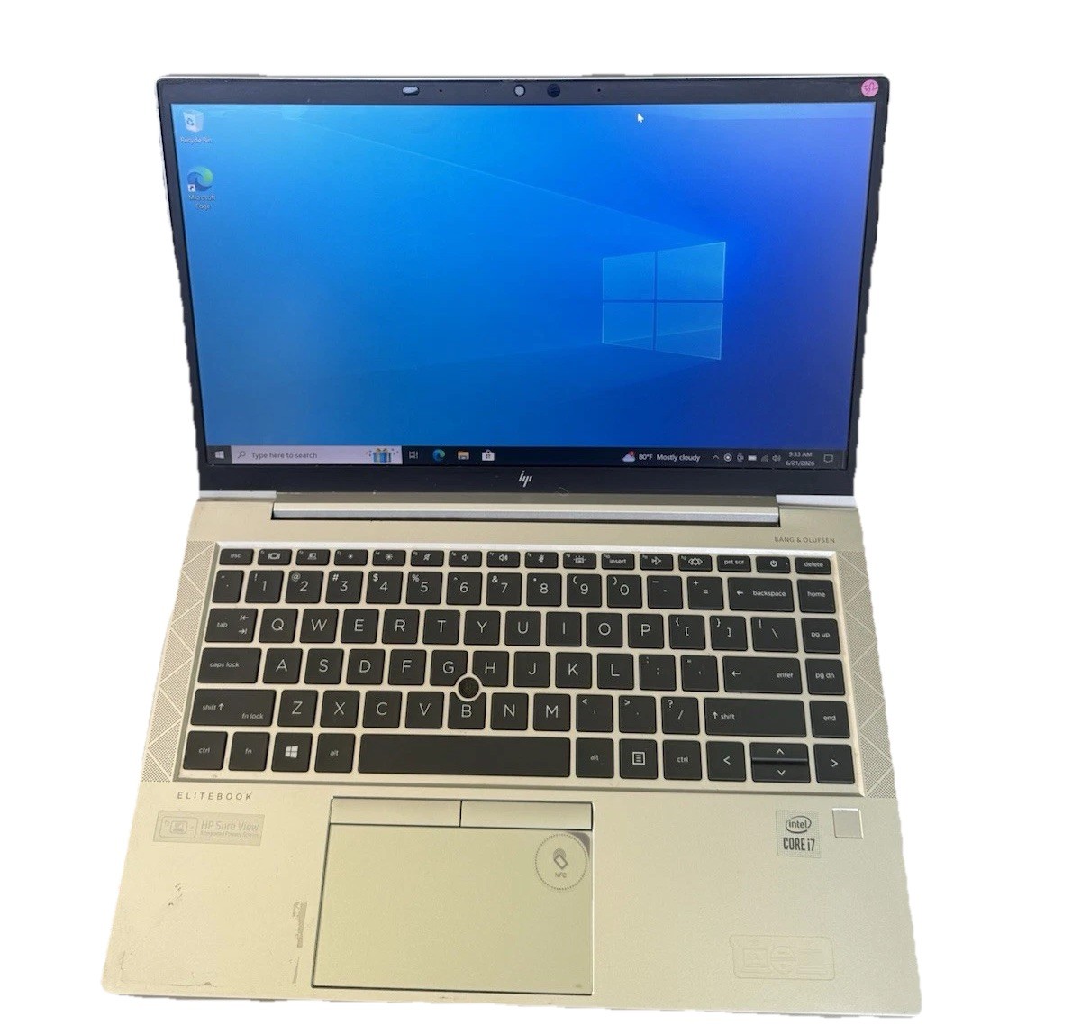 HP EliteBook 840 G7, i7-10510U CPU, @1.80GHz, 16GB RAM, 512GB NVMe-W10Pro