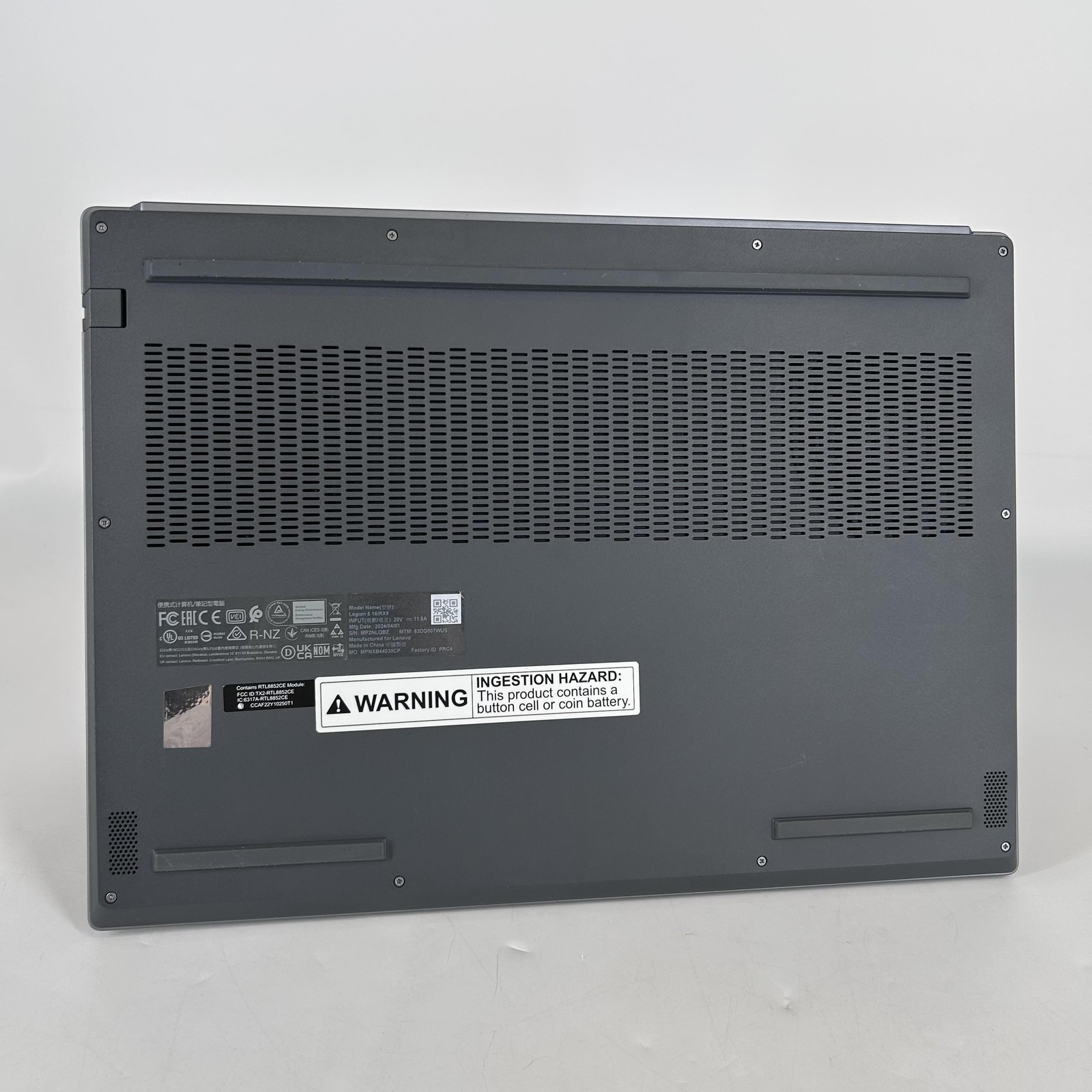 Lenovo Legion 5i Gen 9 16 165Hz QHD+ 2.1 GHz i7-14700HX 32GB 1TB SSD RTX 4070