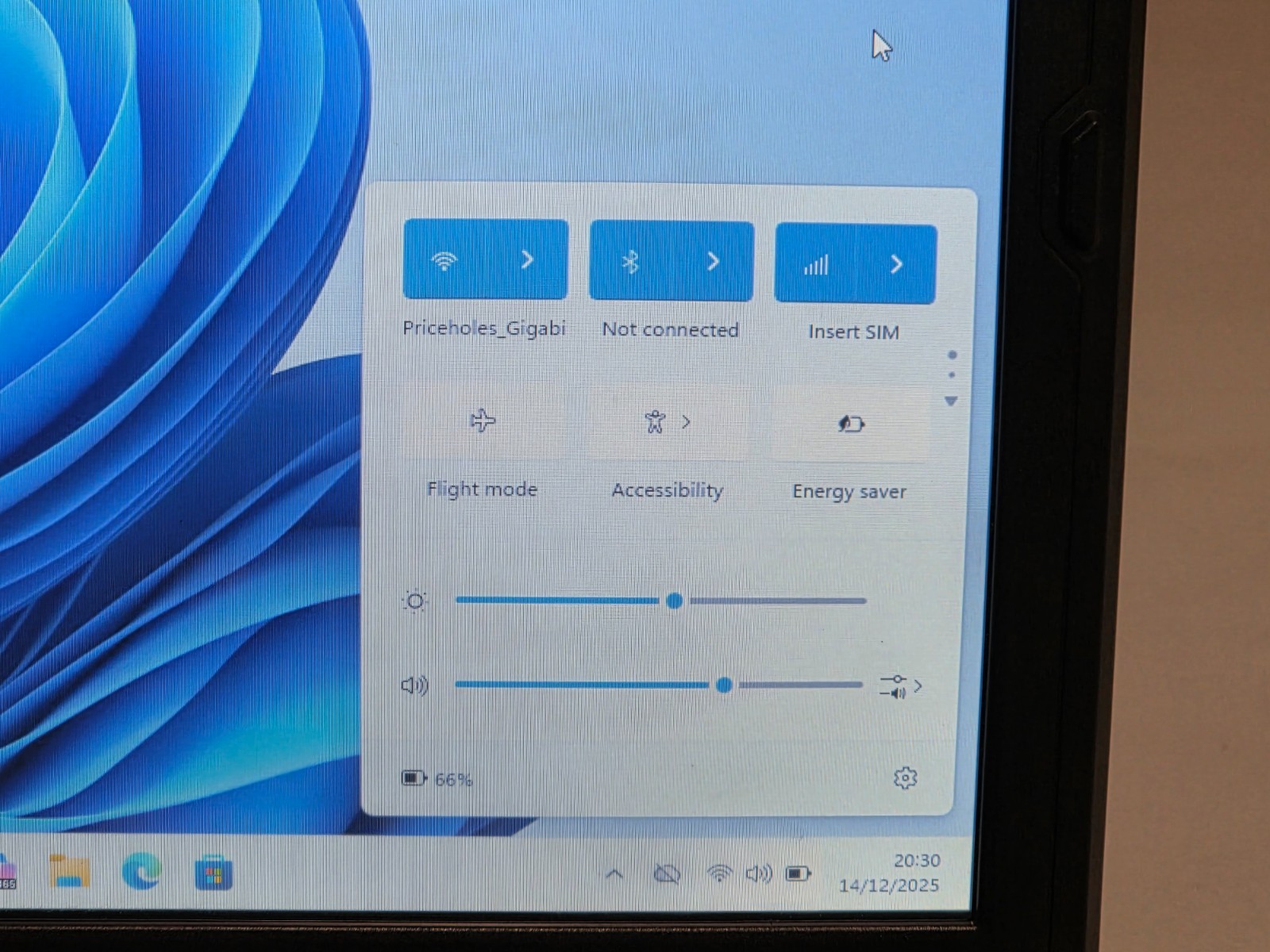 GETAC S410 G2 RUGGED LAPTOP 14″ TOUCH i5-6200U 16GB HDMI GPS Rs232 2 X BATTERIES