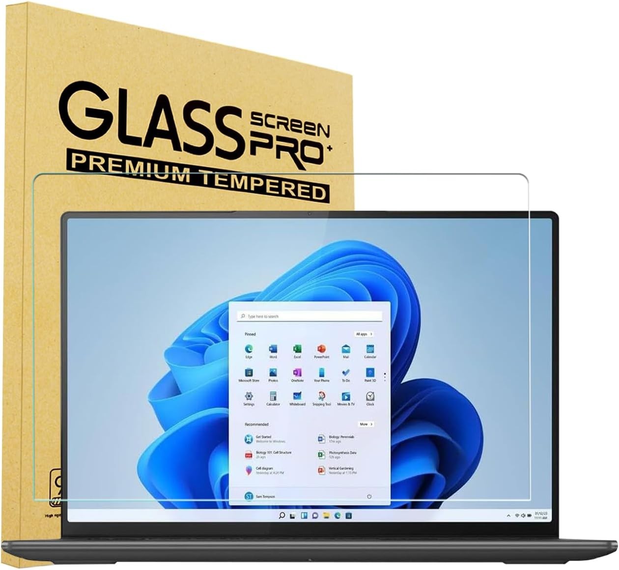 16 Inch Tempered Glass Screen Protector Compatible with HP 16” 16:10 Laptop