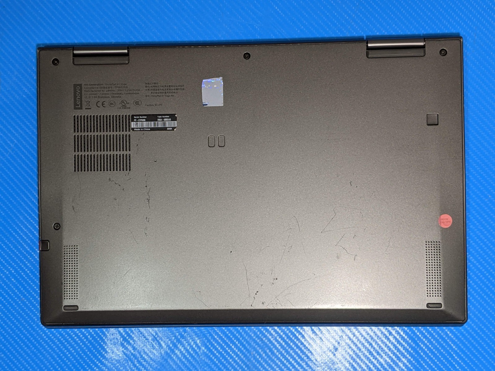 Lenovo ThinkPad X1 Yoga Gen 4 14″ QHD TOUCH i7-10510U 16GB 512GB SSD W11Pro +PA