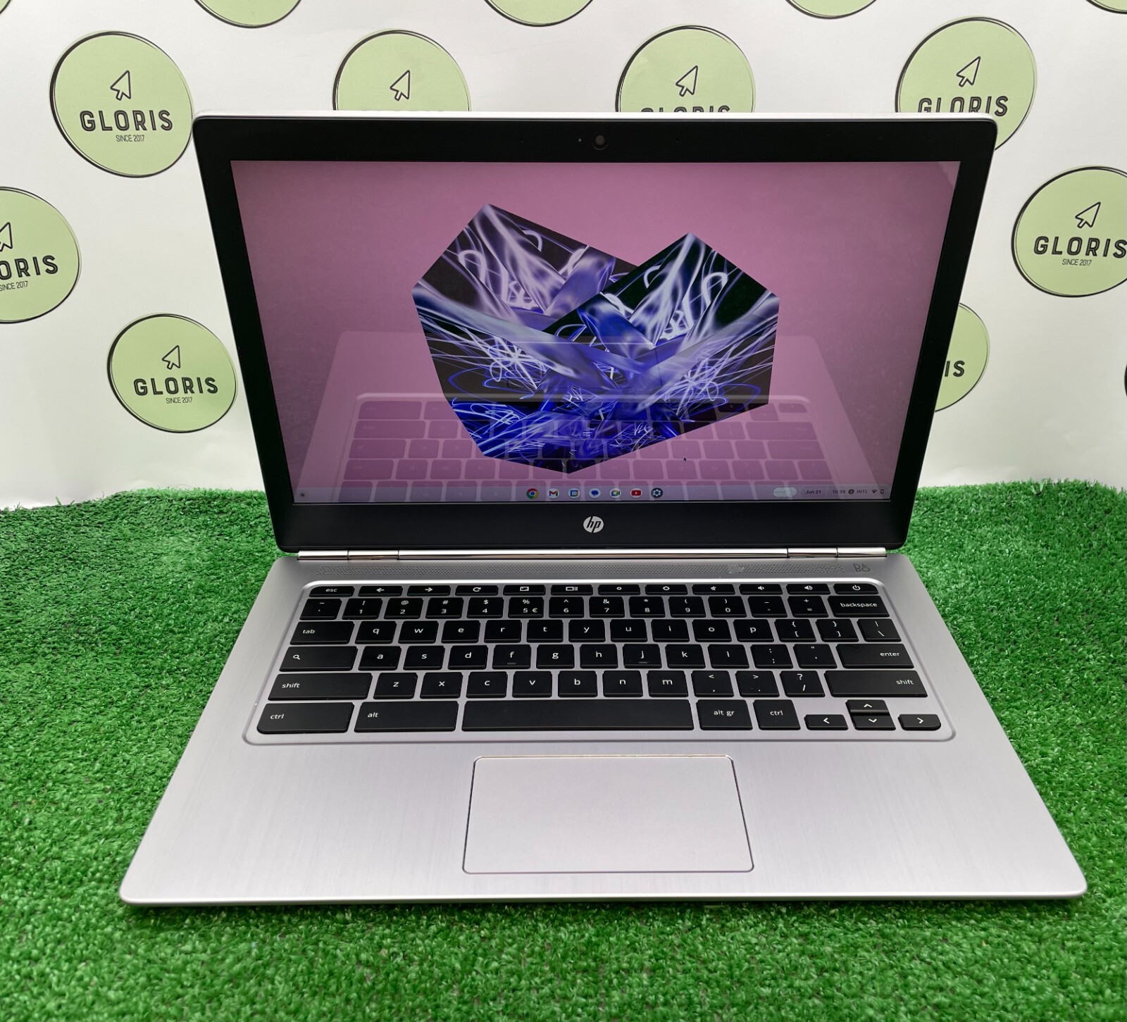 Used HP Chromebook 13 G1 Laptop Intel m7-6Y75 1.20GHz / 16GB RAM / 32GB SSD NT