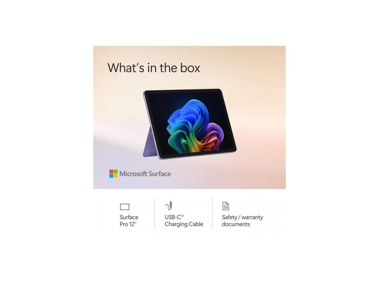 Microsoft 12″ Surface Pro Copilot+ PC, Snapdragon X Plus 8-Core, 16GB RAM, 512GB