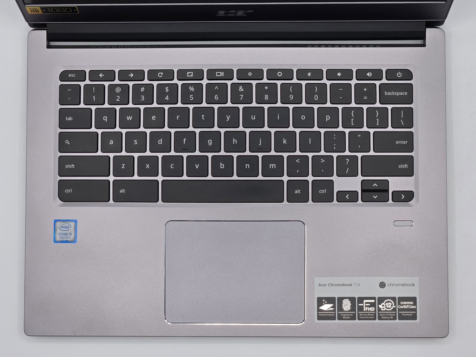 Acer Chromebook CB714-1W 14″ FHD I5-8250U 64GB SSD 8GB W10 Webcam Backlit