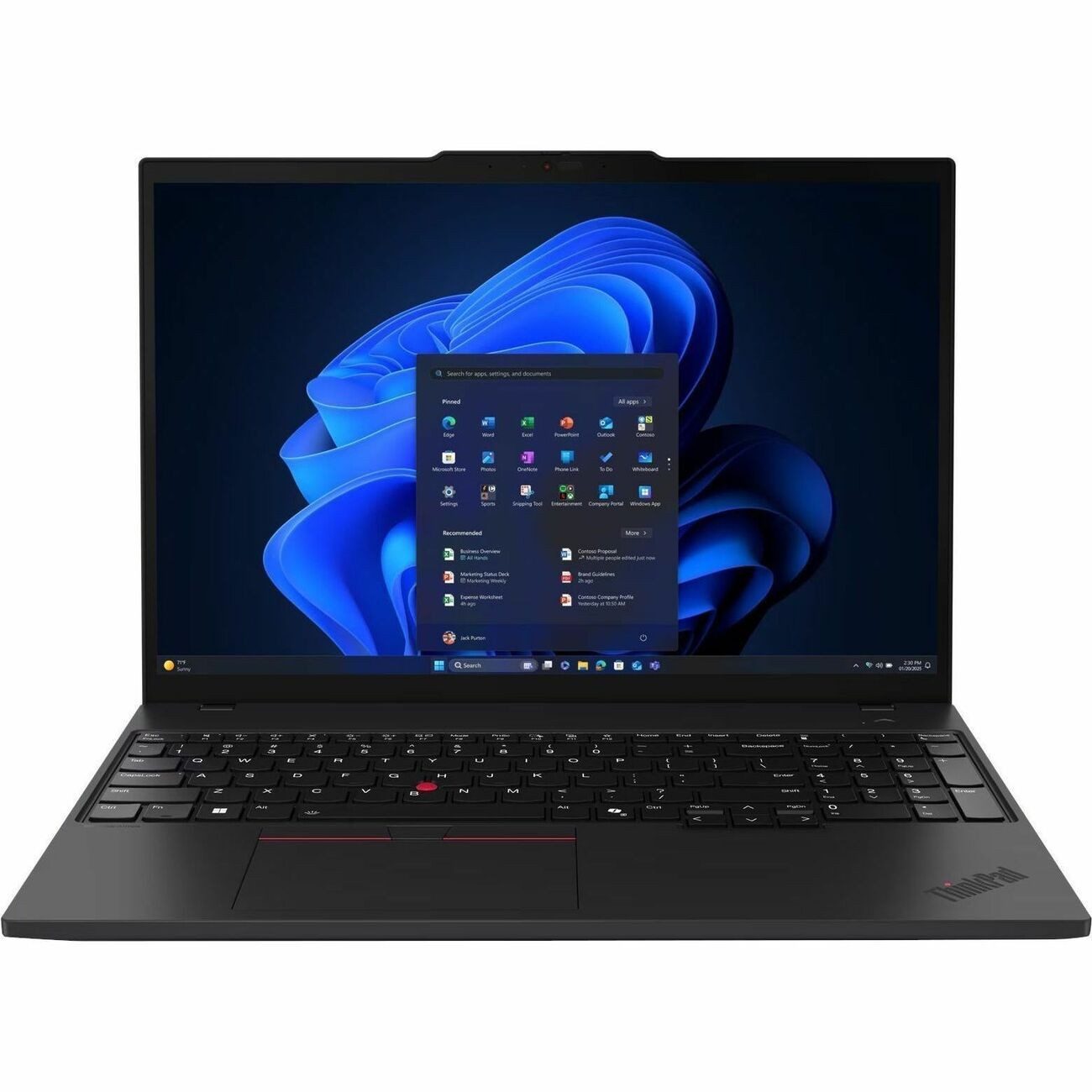 Lenovo 21QE001WUS ThinkPad T16 Gen 4 16″ Notebook WUXGA Intel Core Ultra 7
