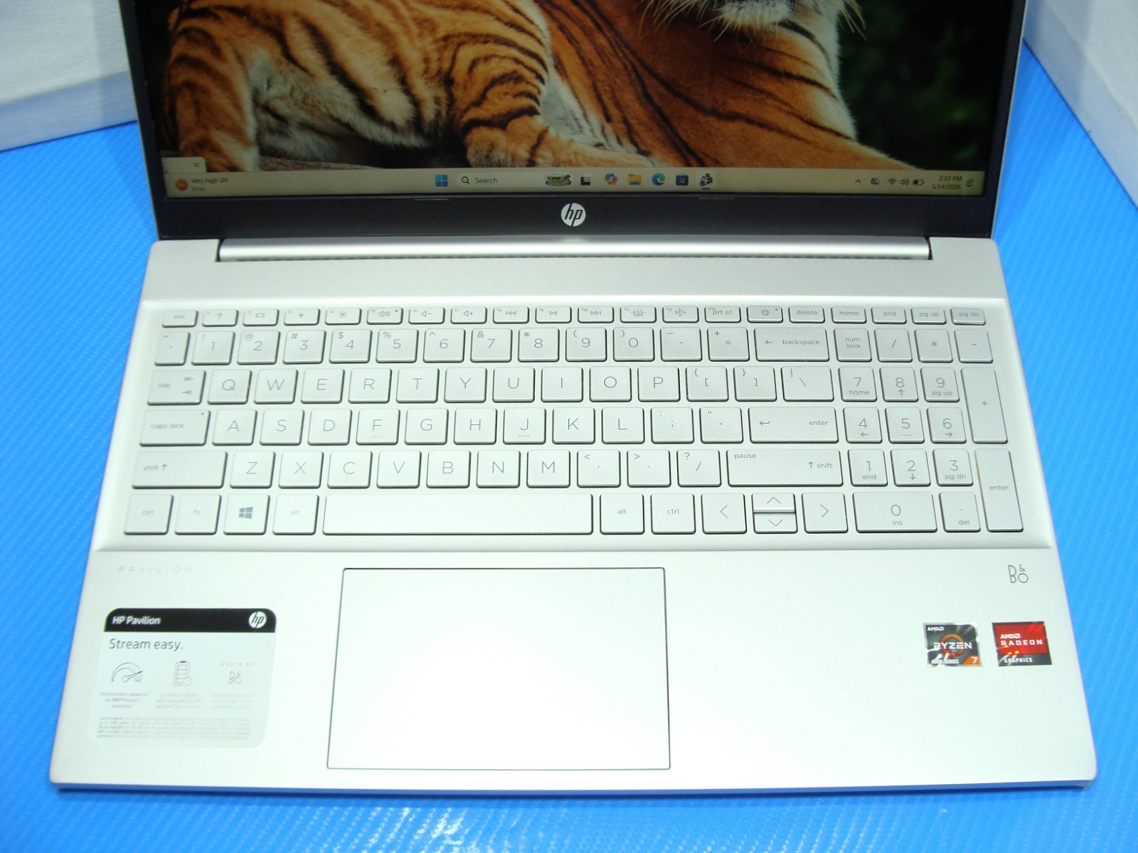 HP Pavilion 15-eh0015cl 15.6″FHD TOUCH AMD Ryzen 7 4700U 2GHz 32GB 1TB SSD +PA
