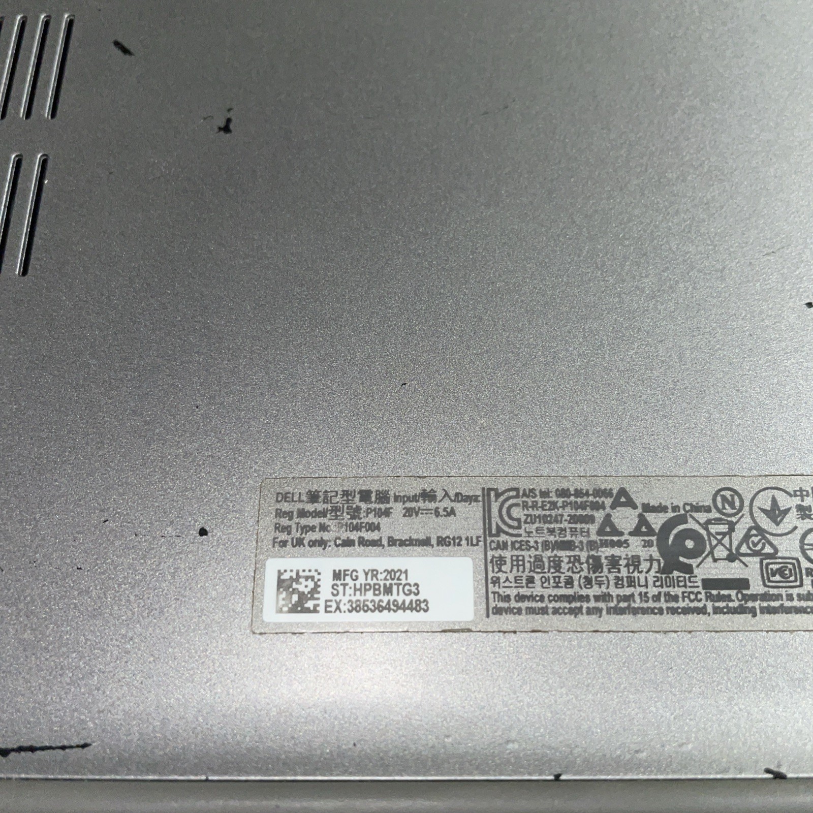 Dell Precision 3561 15.6 FHD i7-11850H 2.50GHz 32GB 1TB Nvme
