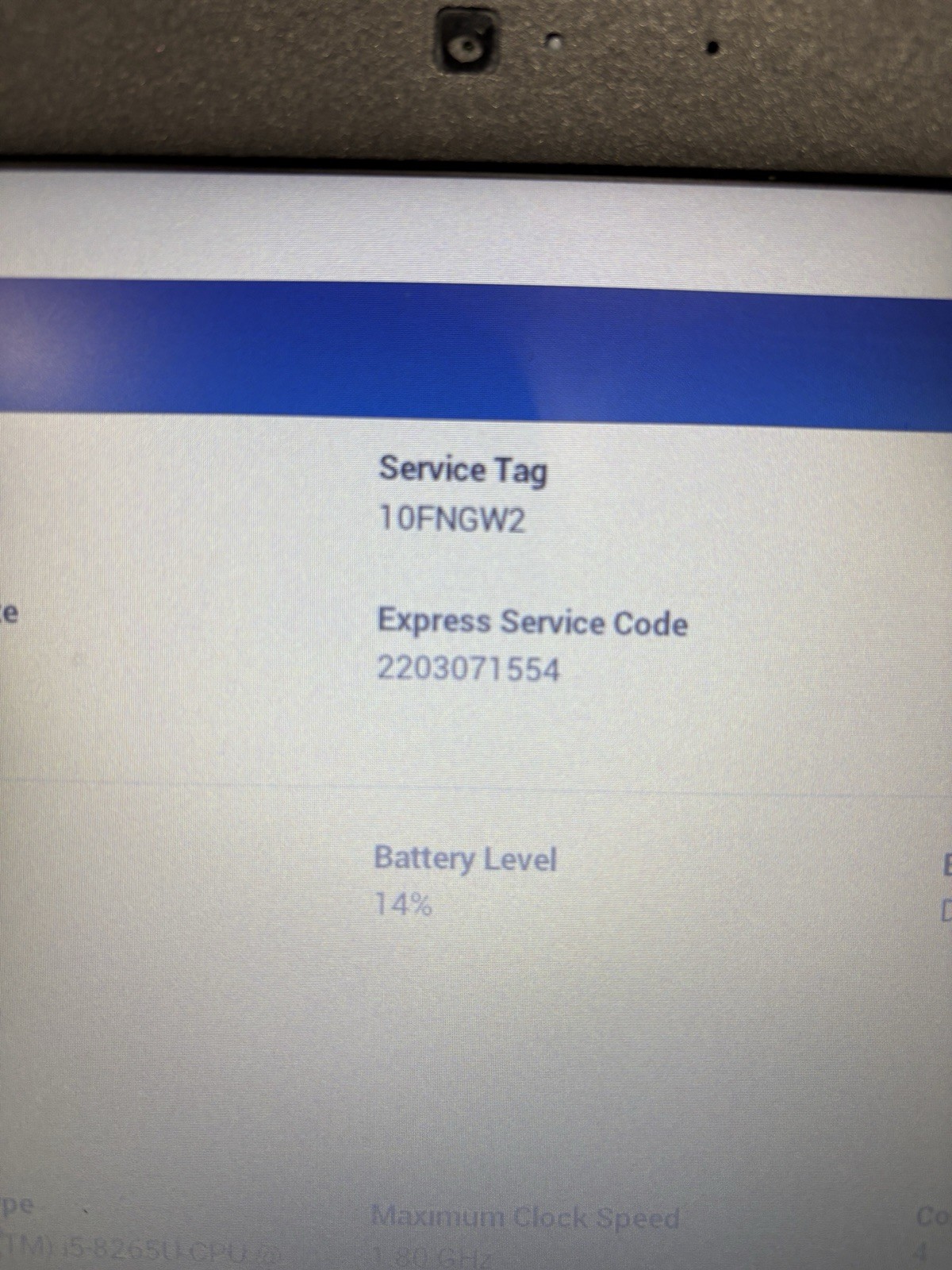 Dell Latitude 3500 15″ i5-8265U 8GB RAM 256GB SSD | No Charger | No OS