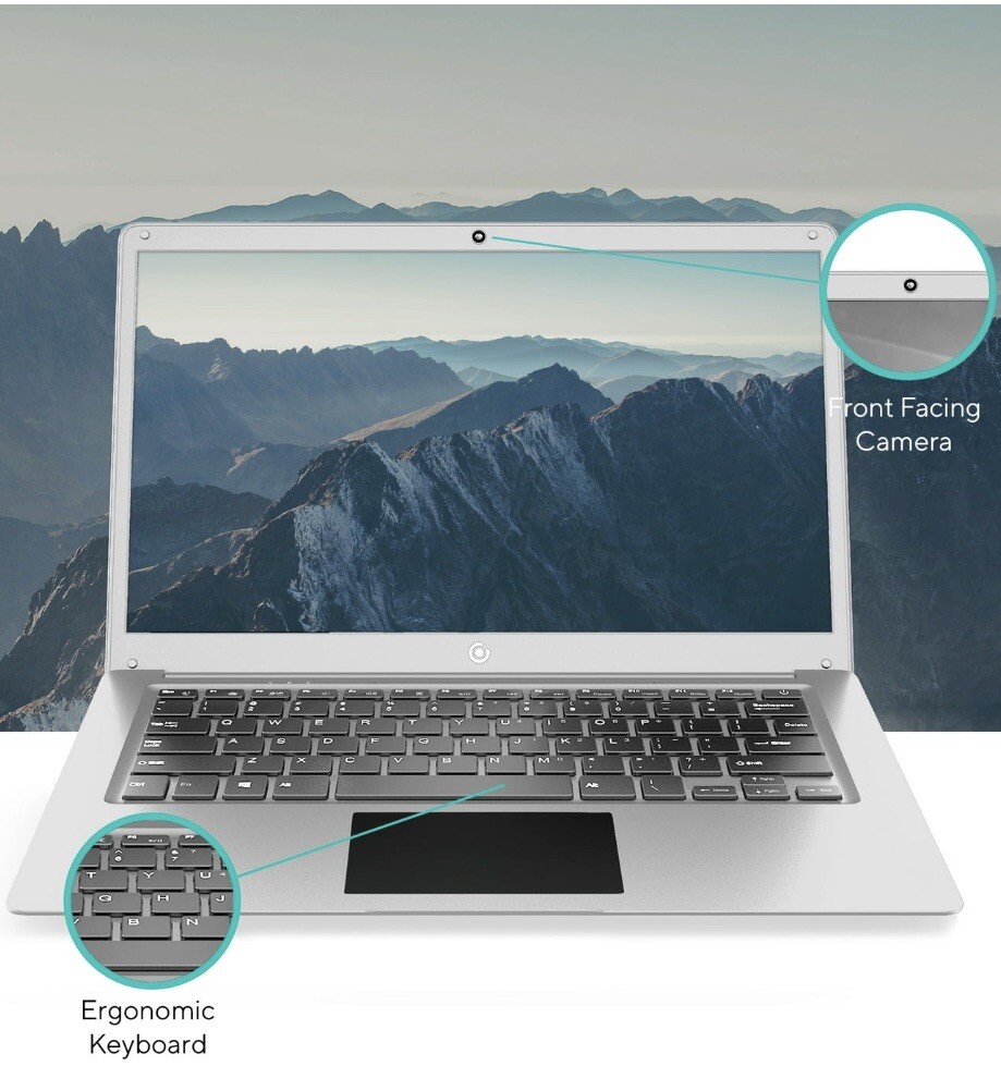 Core Innovations CLC14364SL 14.1″ Laptop with Windows 10 S, Intel Celeron 3GB